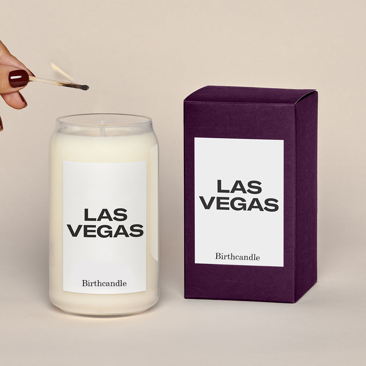 Las Vegas Candle