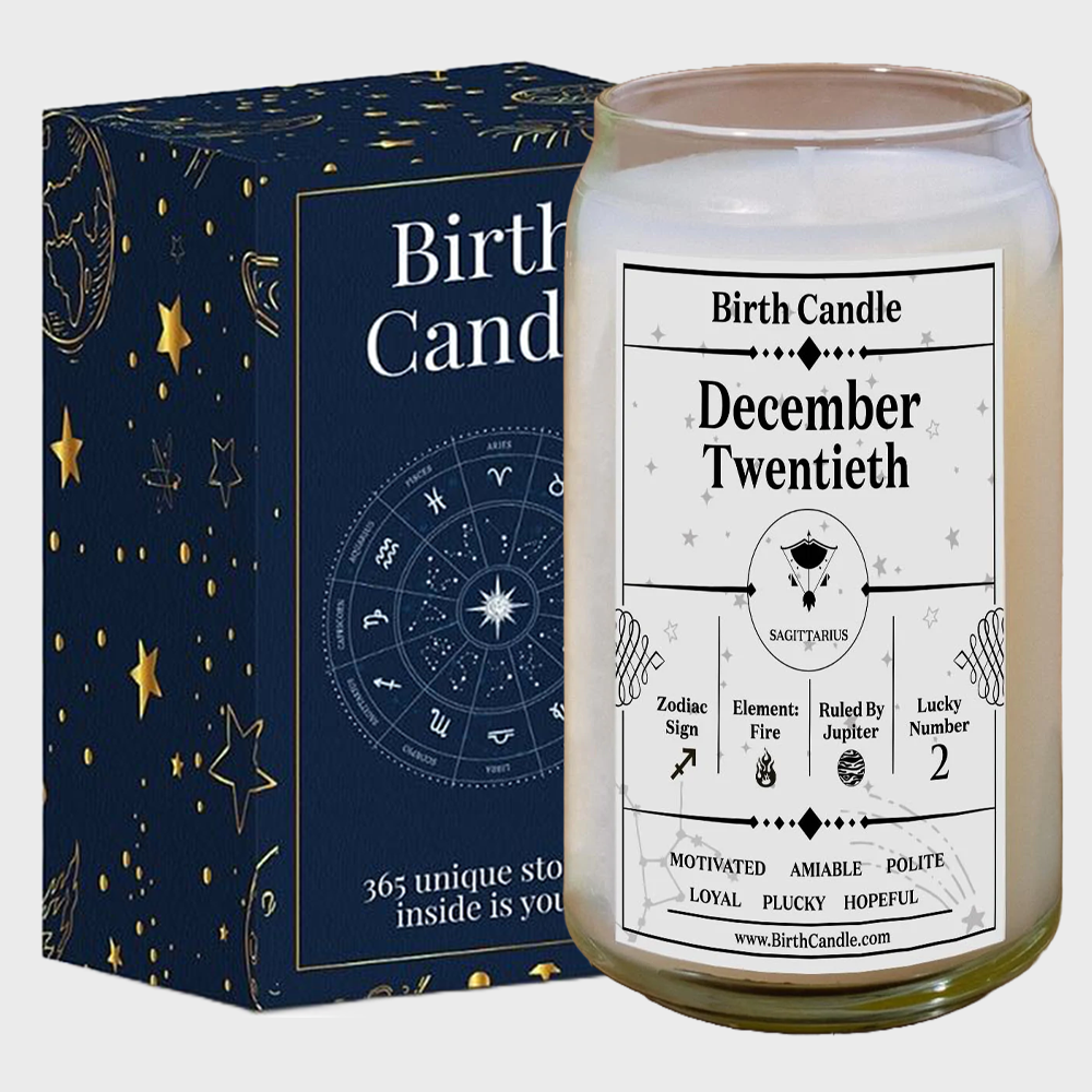 December Twentieth Candle