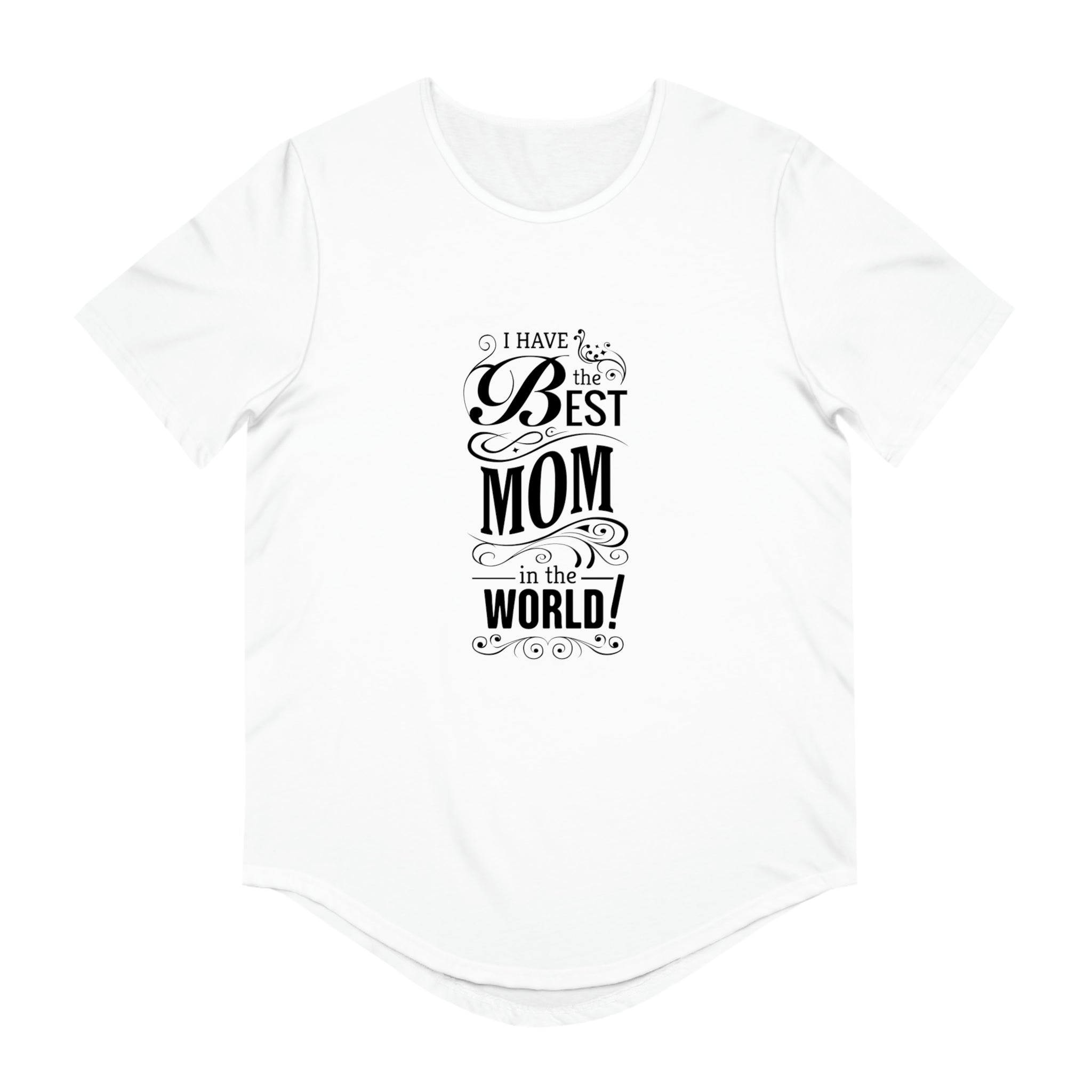 Men's Jersey Curved Hem Tee