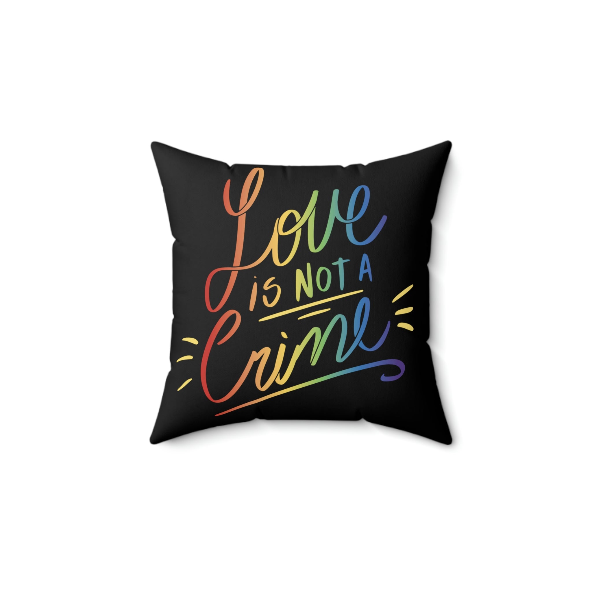 Faux Suede Square Pillow Case