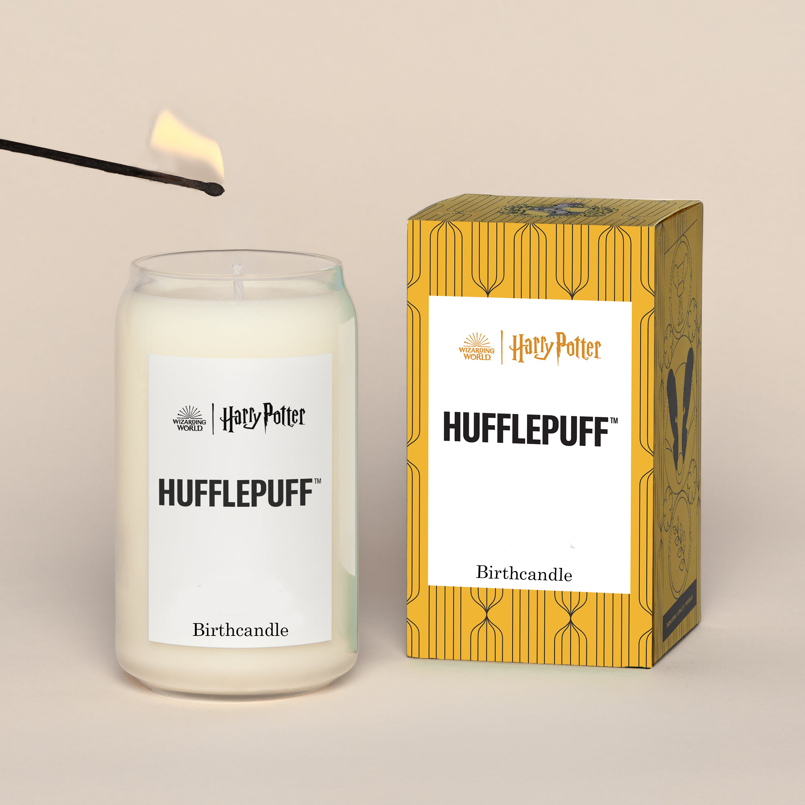 Harry Potter Hufflepuff™ Candle