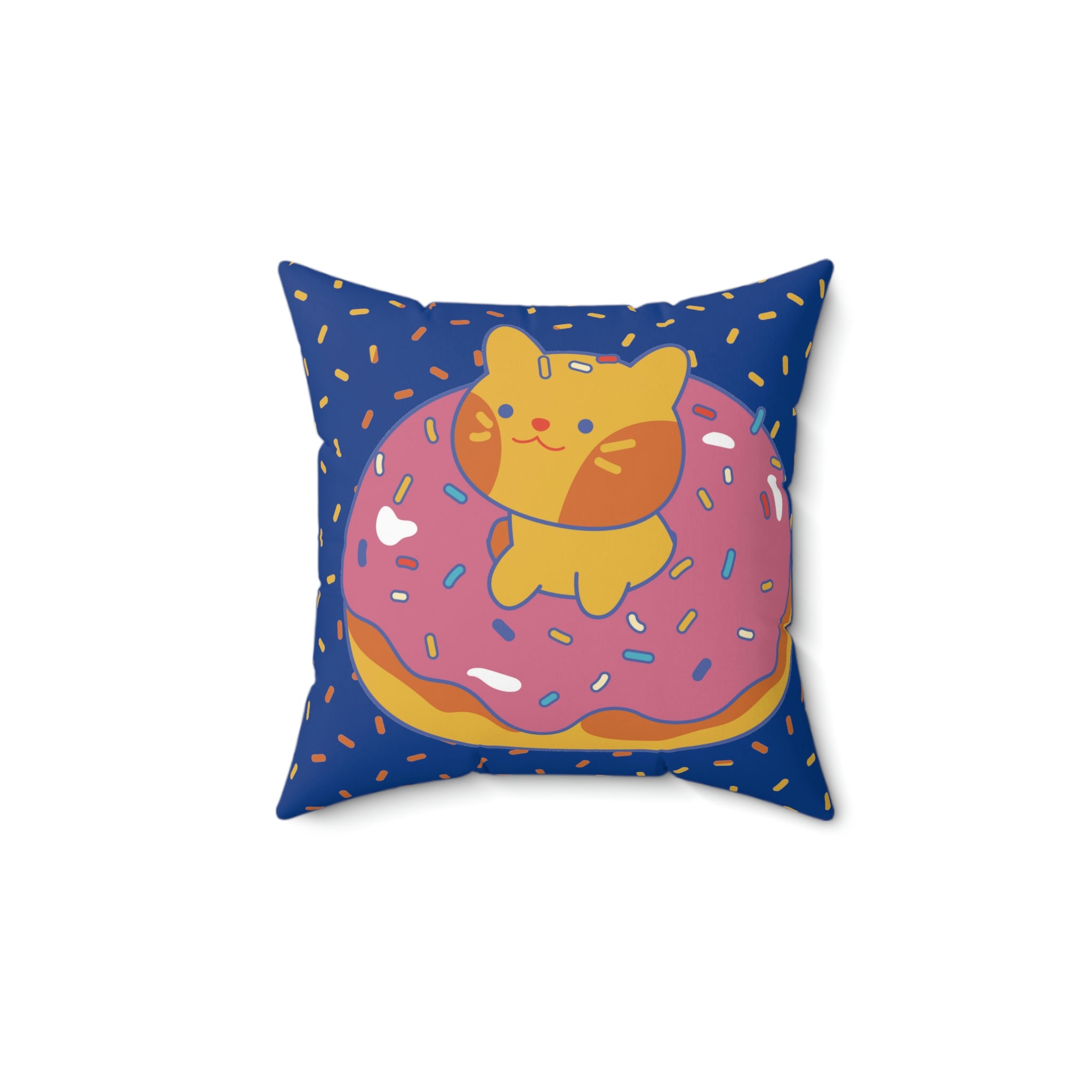 Faux Suede Square Pillow Case