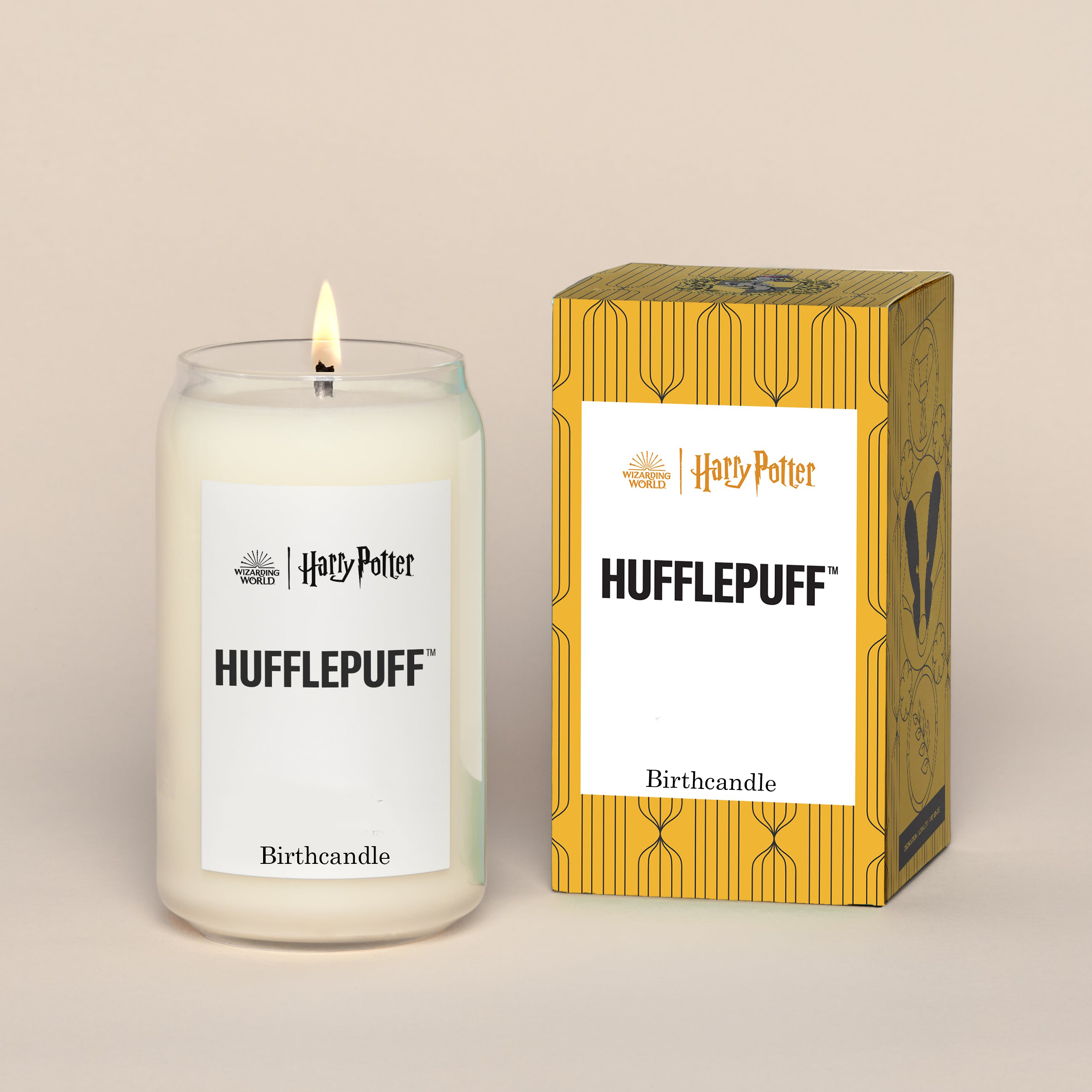Harry Potter Hufflepuff™ Candle