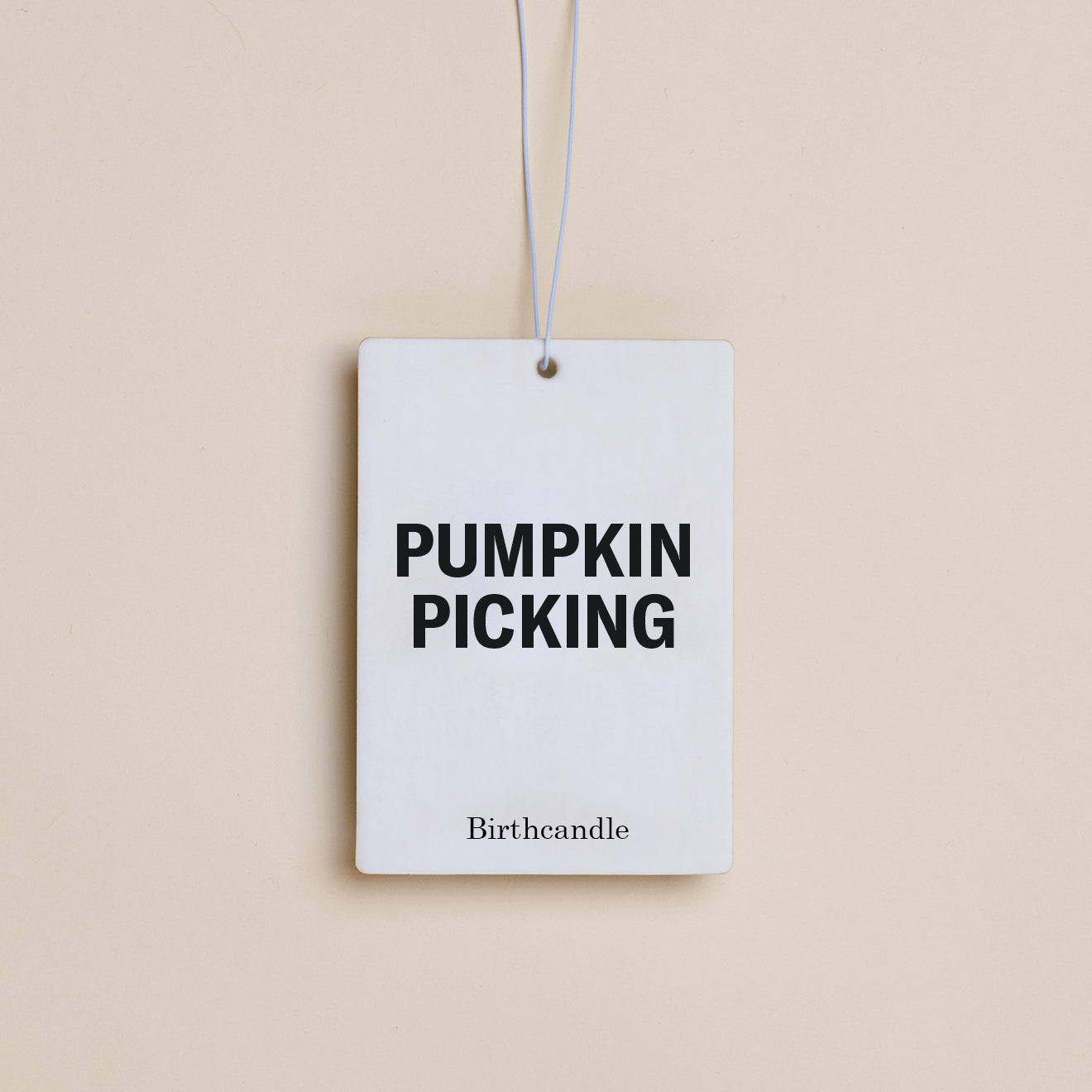 Pumpkin Picking Car Freshener