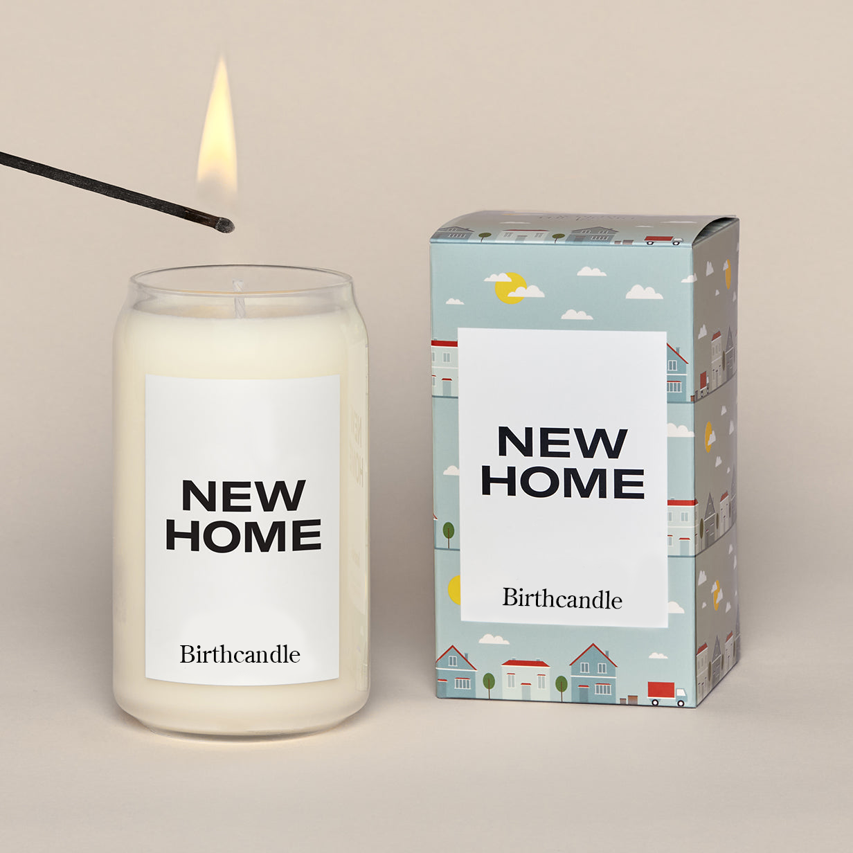 New Home Candle