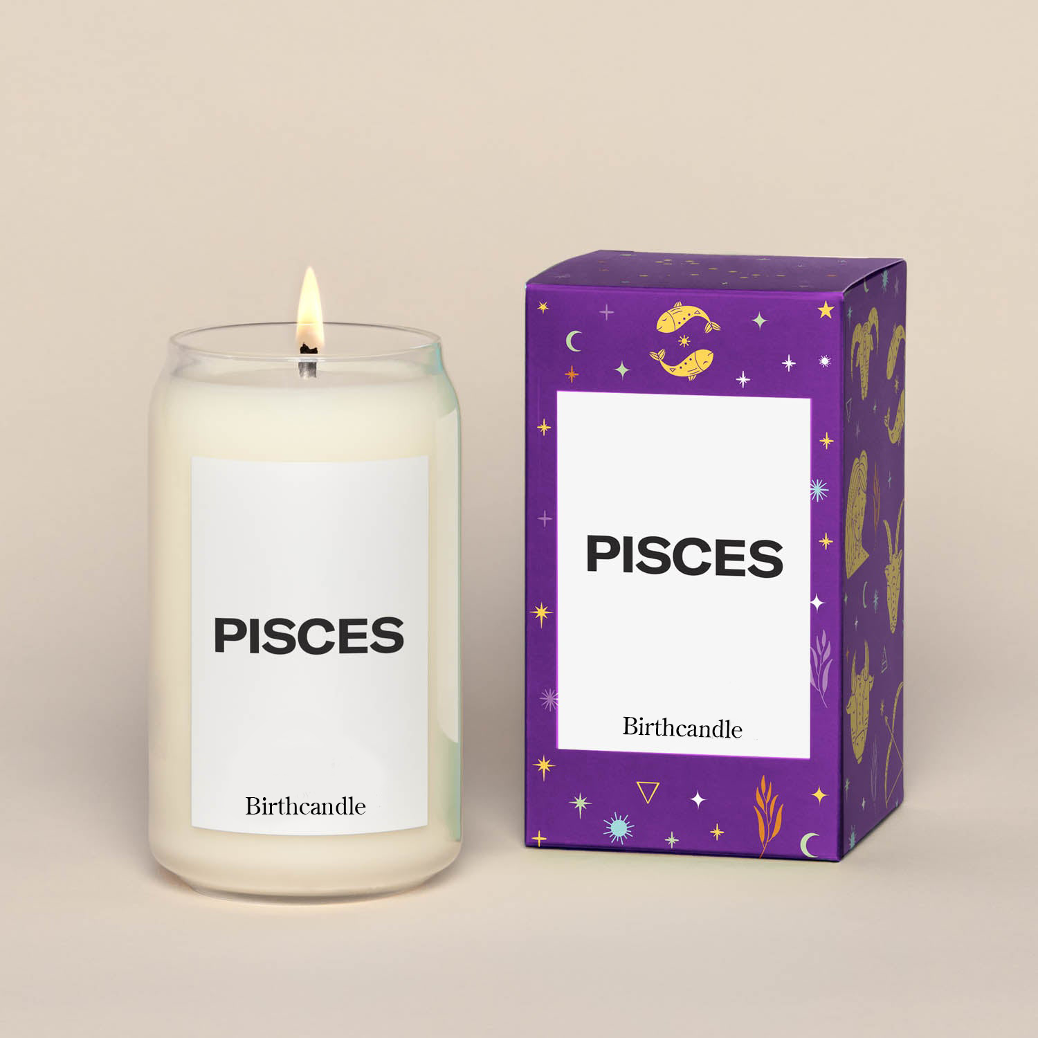 Pisces Candle