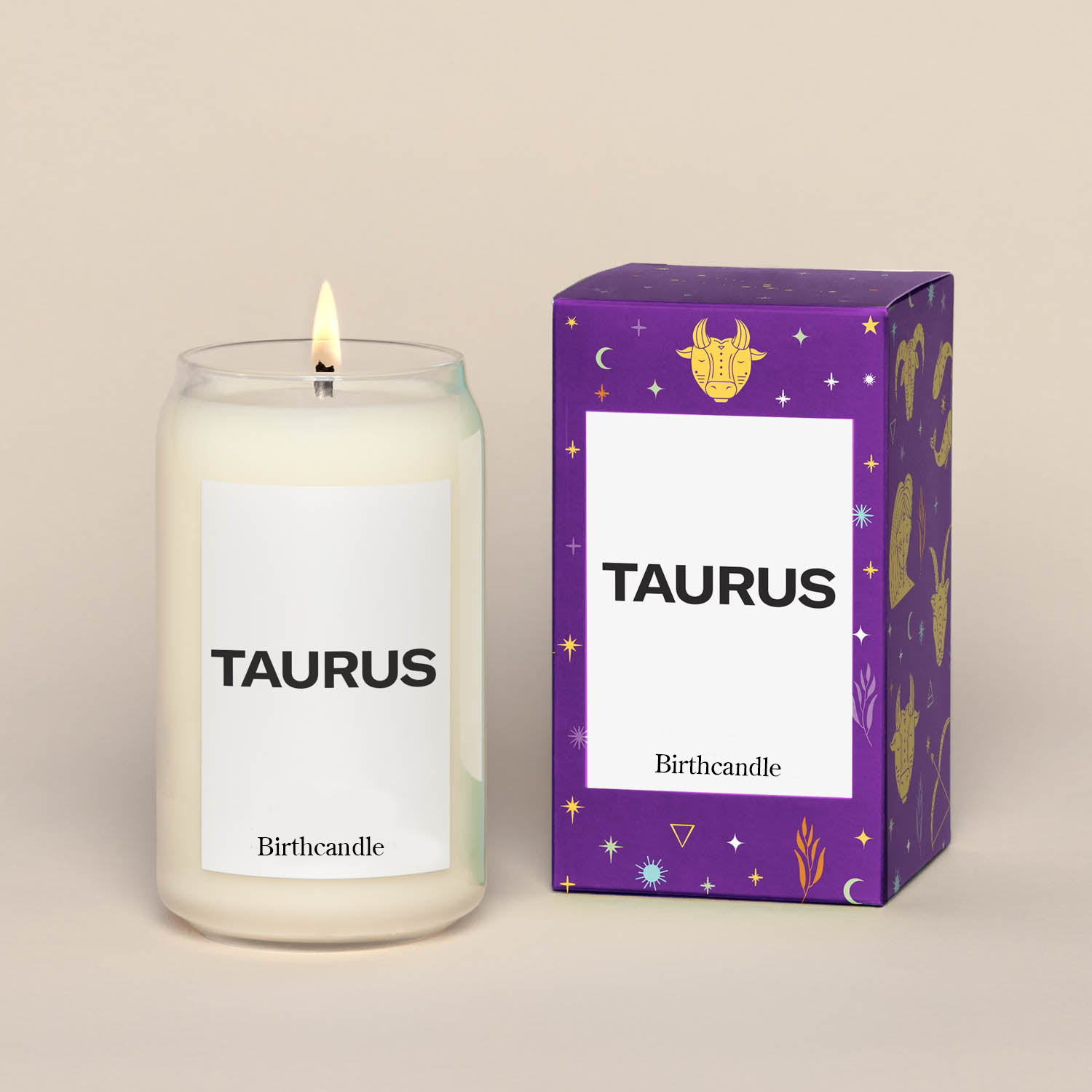 Taurus Candle