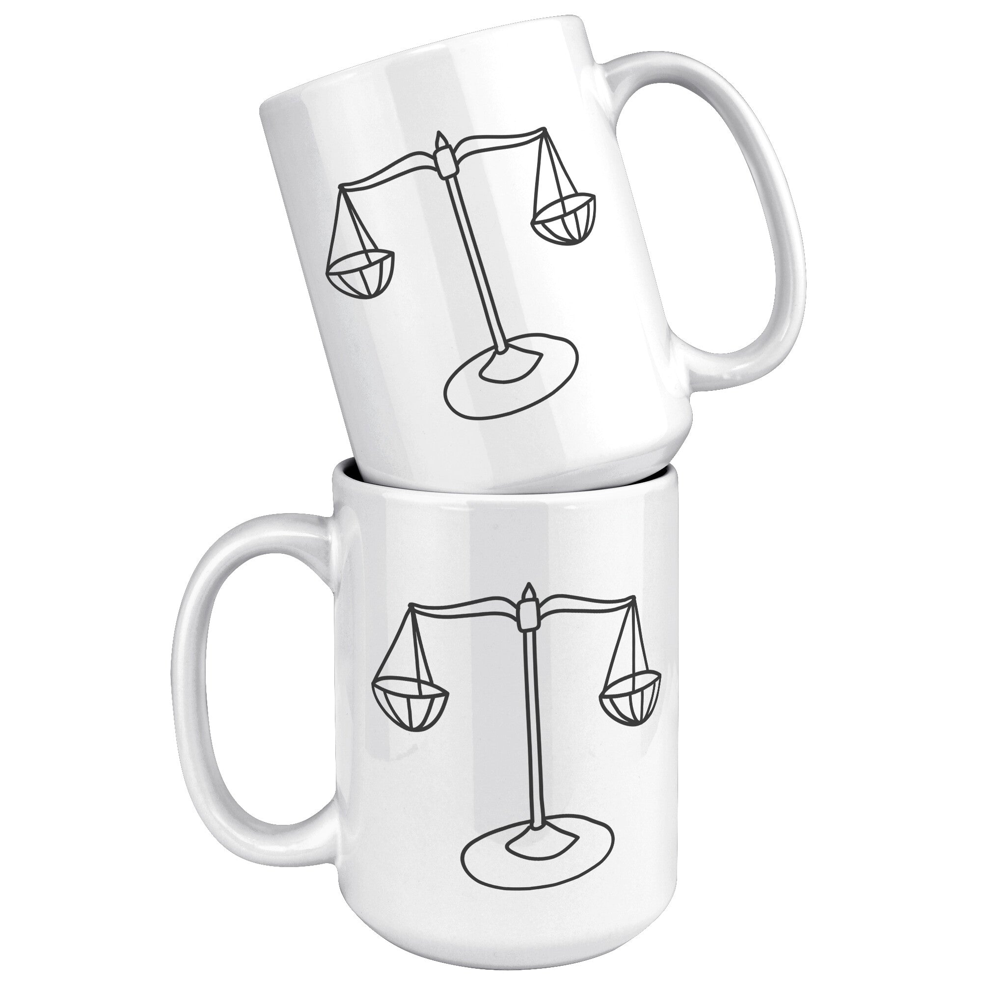 Libra 15OZ WHITE MUG