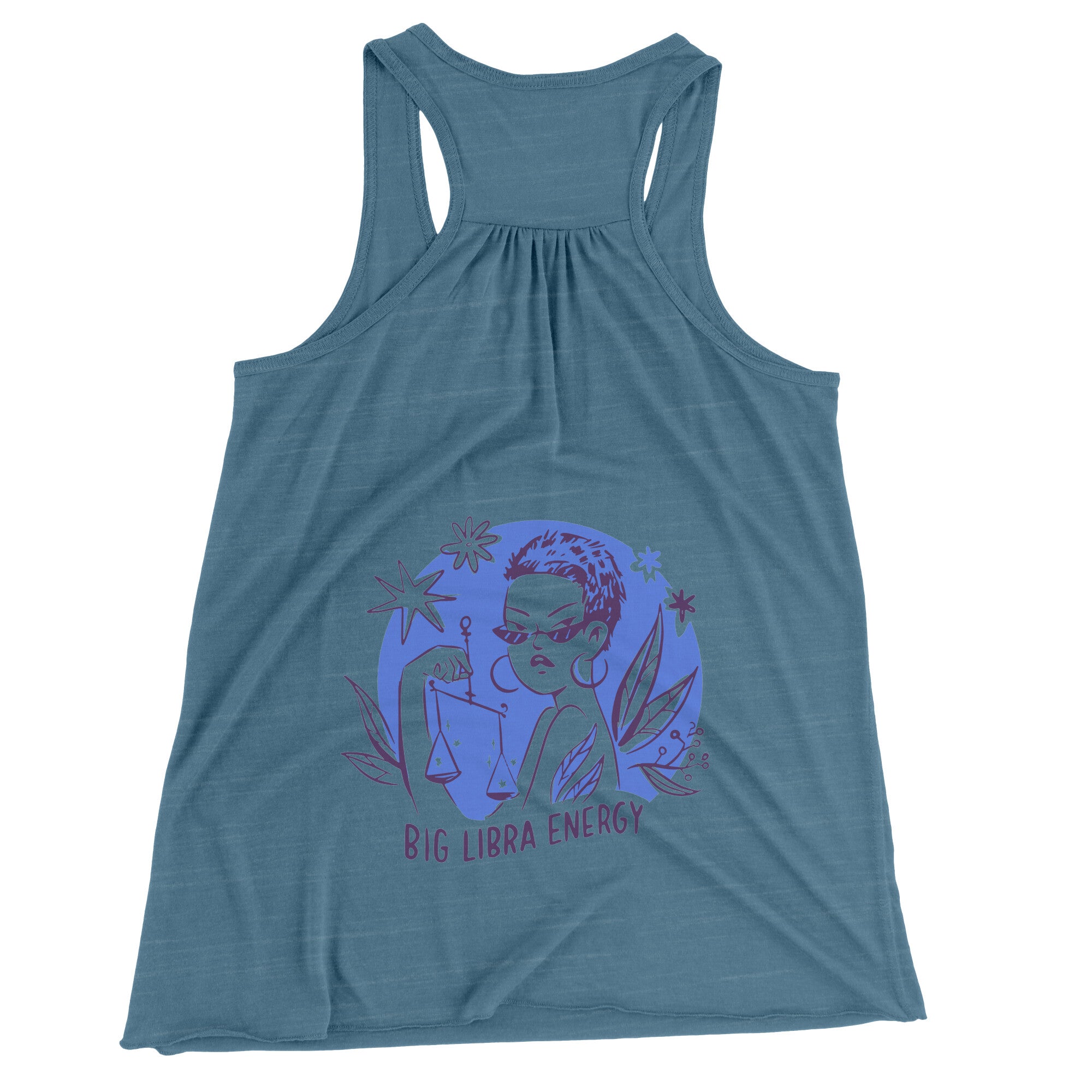Libra BELLA FLOWY RACEBACK TANK