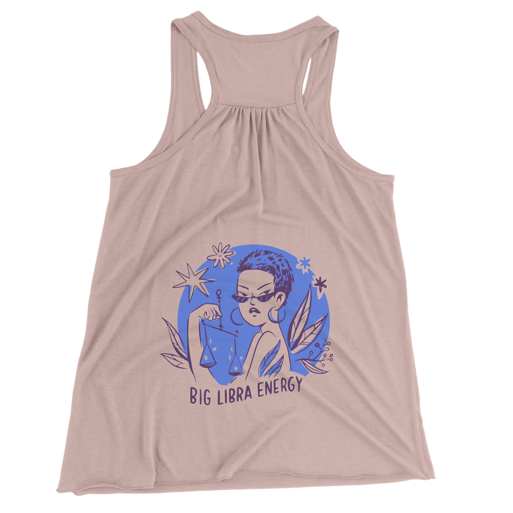 Libra BELLA FLOWY RACEBACK TANK