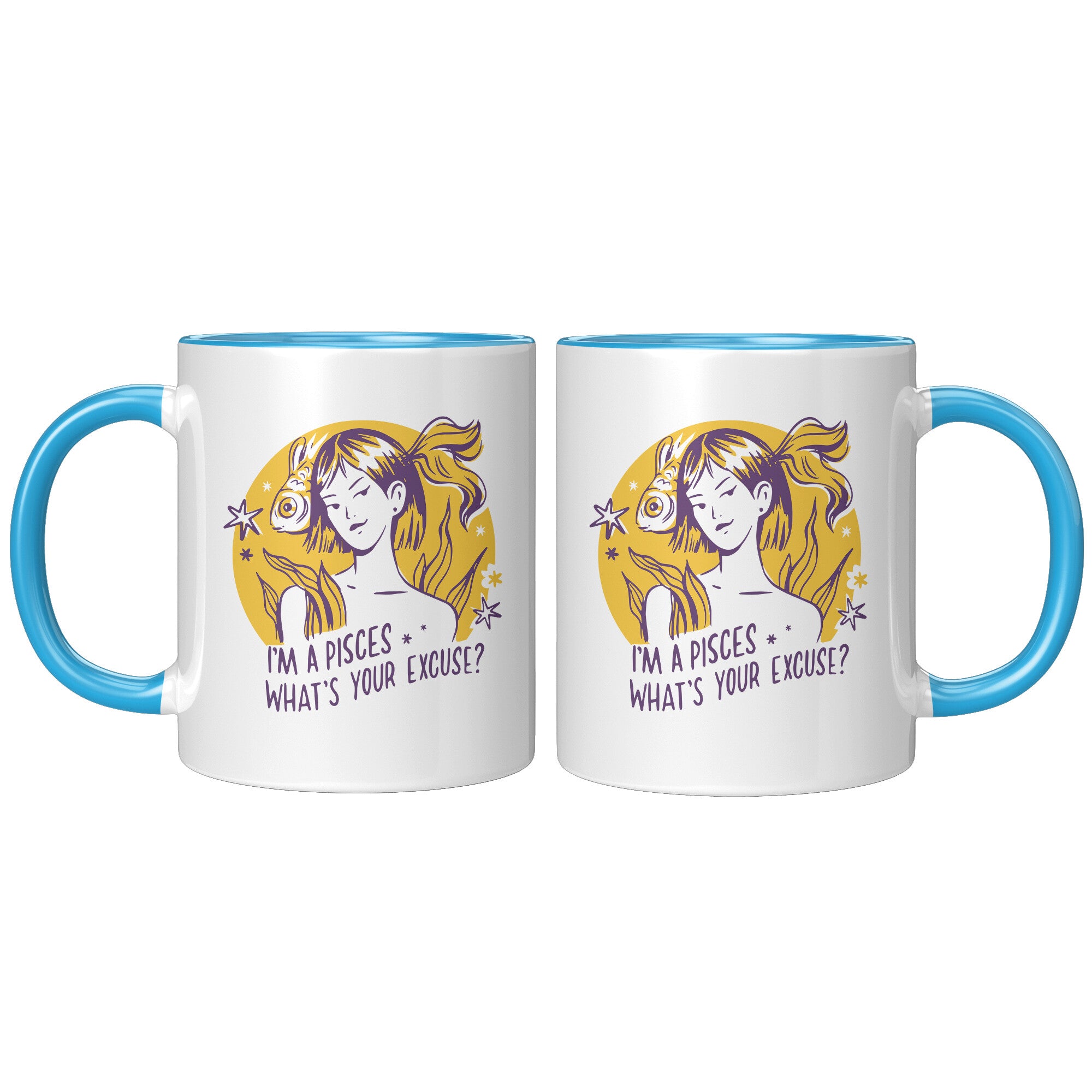 Pisces 11OZ ACCENT MUG