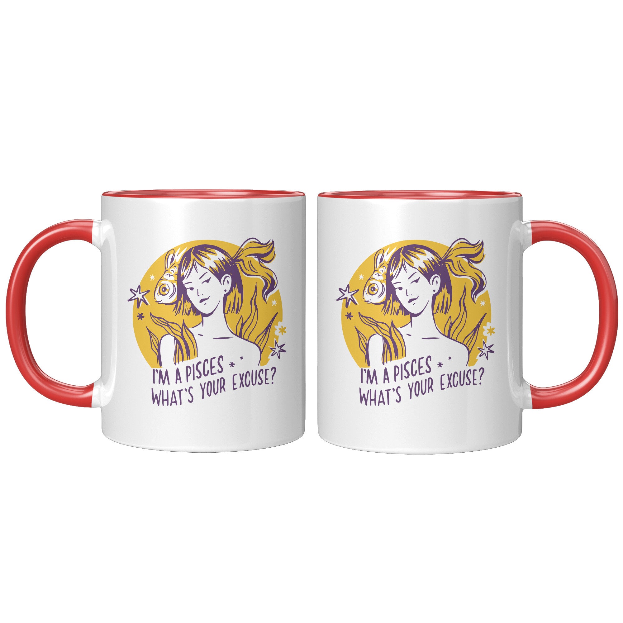 Pisces 11OZ ACCENT MUG