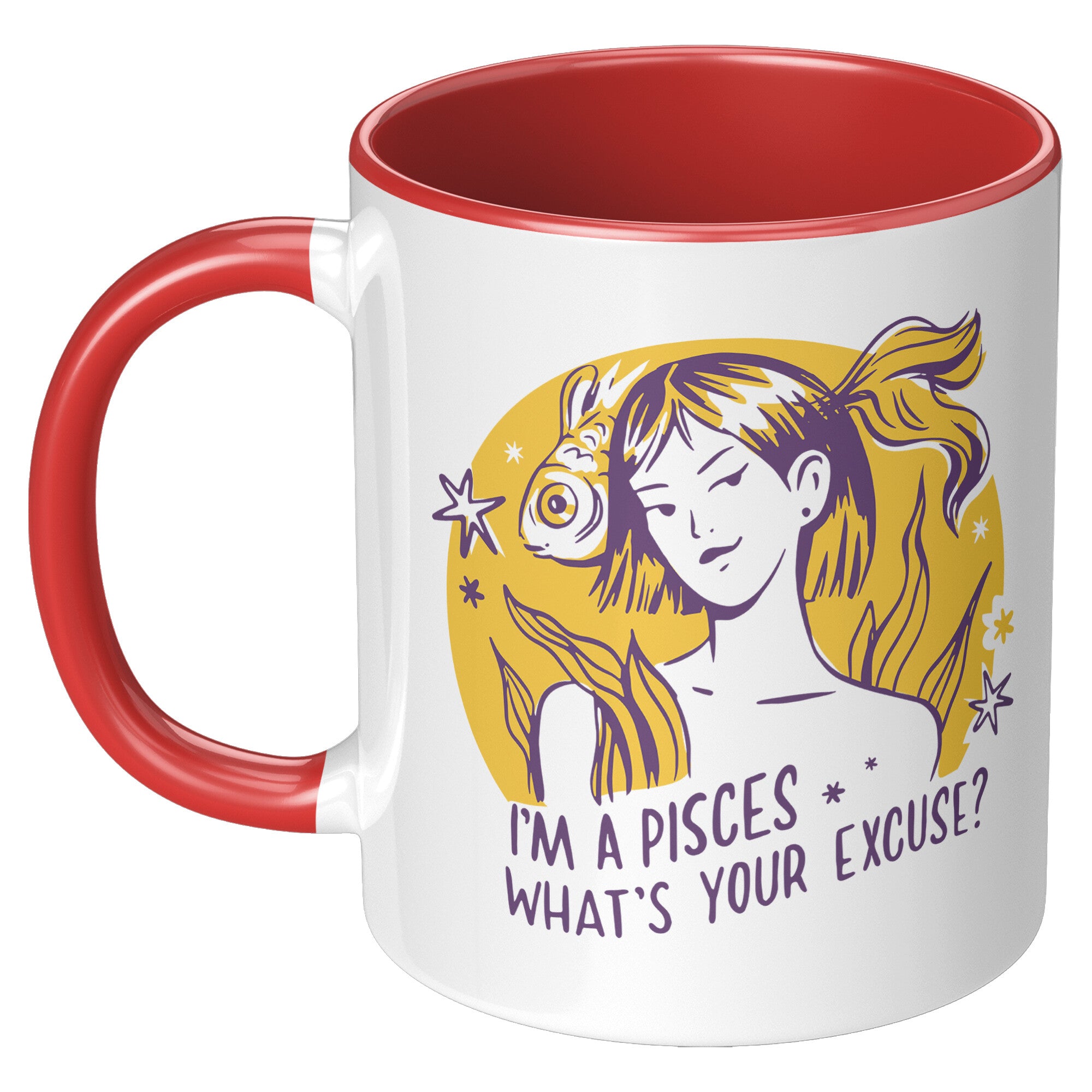Pisces 11OZ ACCENT MUG