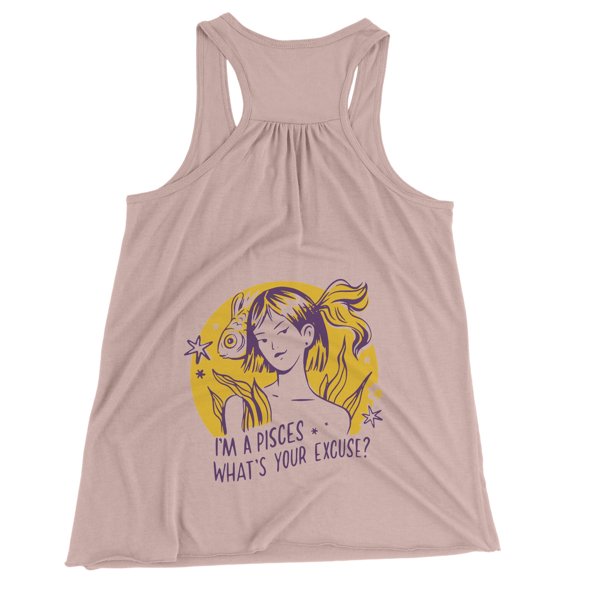 Pisces BELLA FLOWY RACEBACK TANK