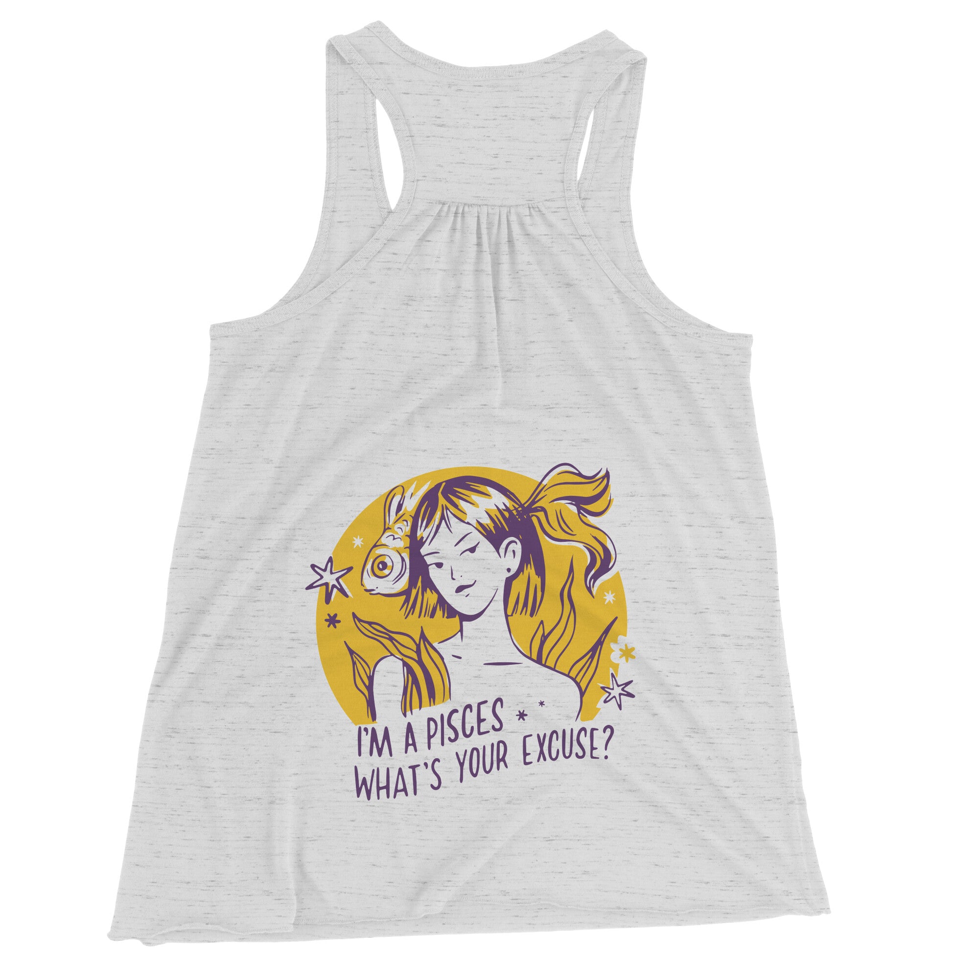 Pisces BELLA FLOWY RACEBACK TANK