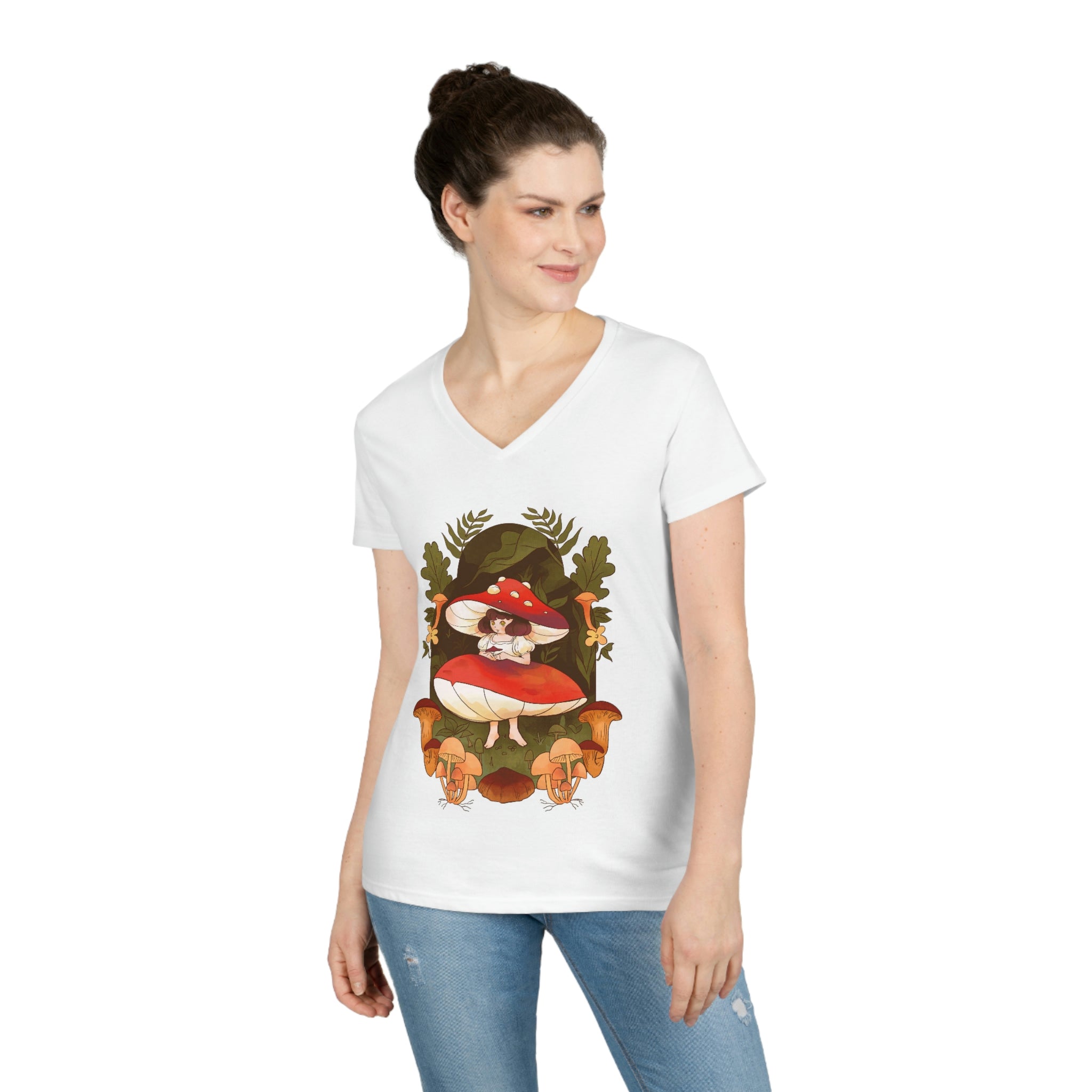 Ladies' V-Neck T-Shirt