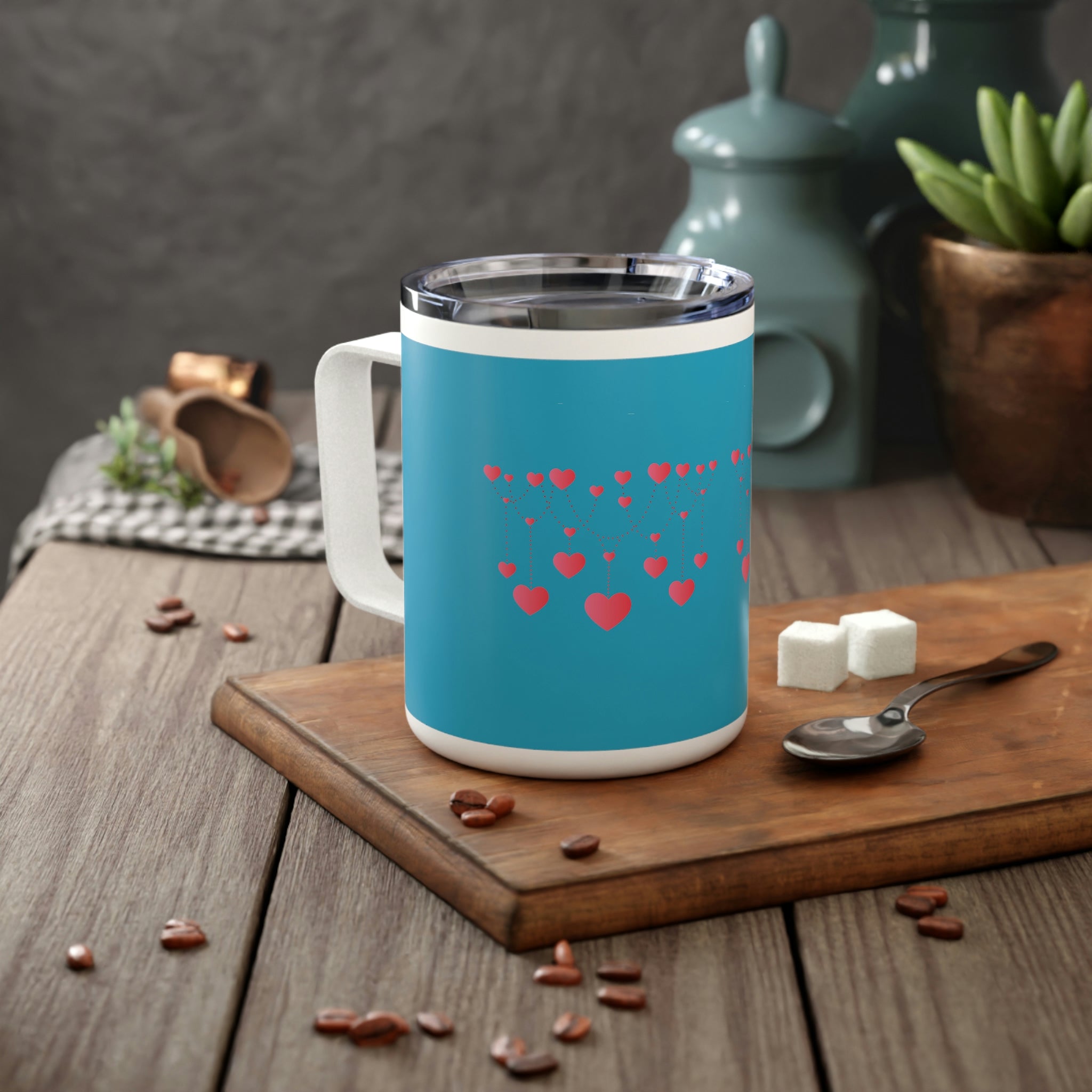 Insulated Coffee Mug, 10oz