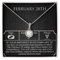 February Twenty-Eighth Necklace