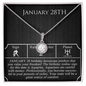 January Twenty-Eighth Necklace