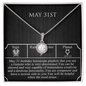 May Thirty-First Necklace