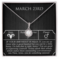 March Twenty-Third Necklace