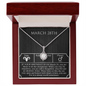 March Twenty-Eighth Necklace