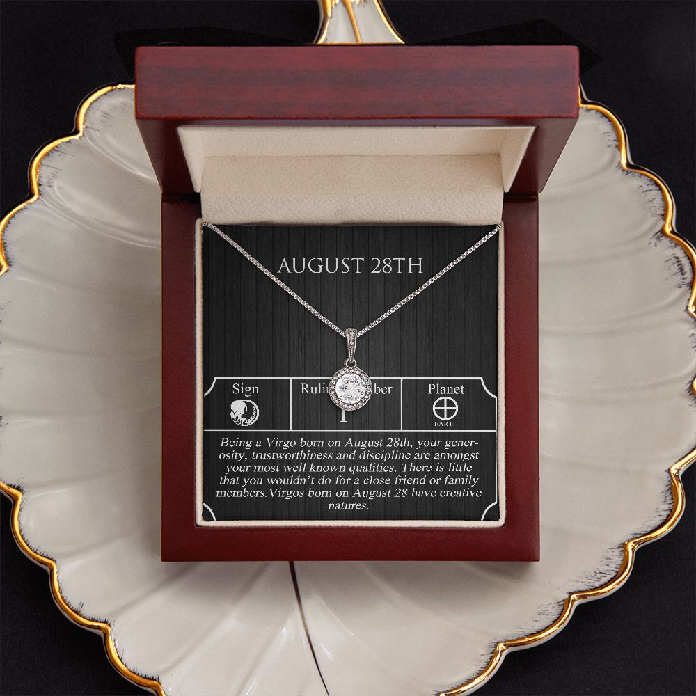 August Twenty-Eighth Necklace