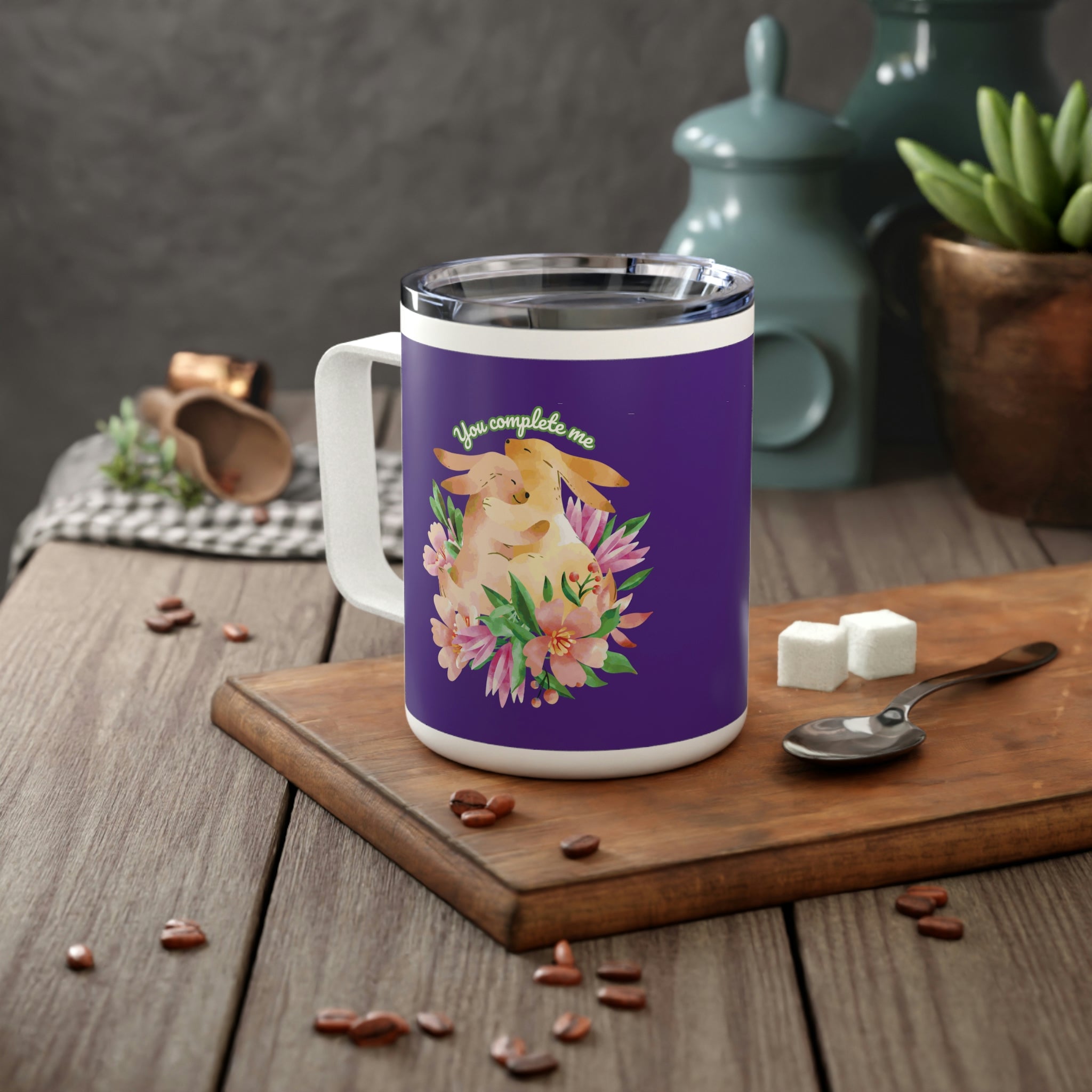Insulated Coffee Mug, 10oz