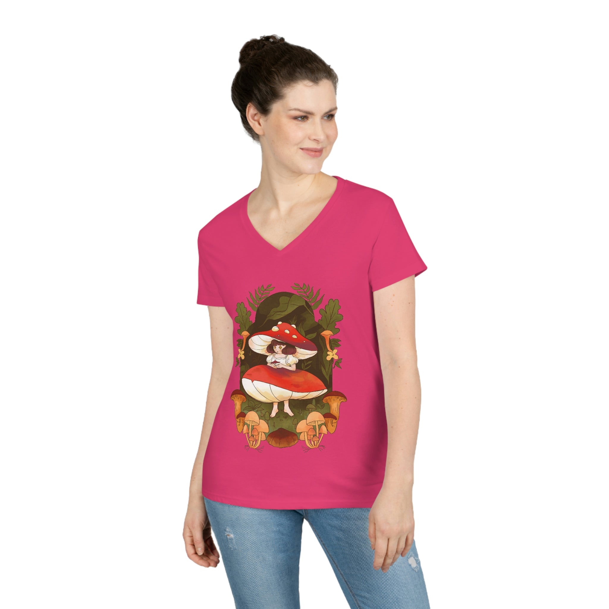 Ladies' V-Neck T-Shirt