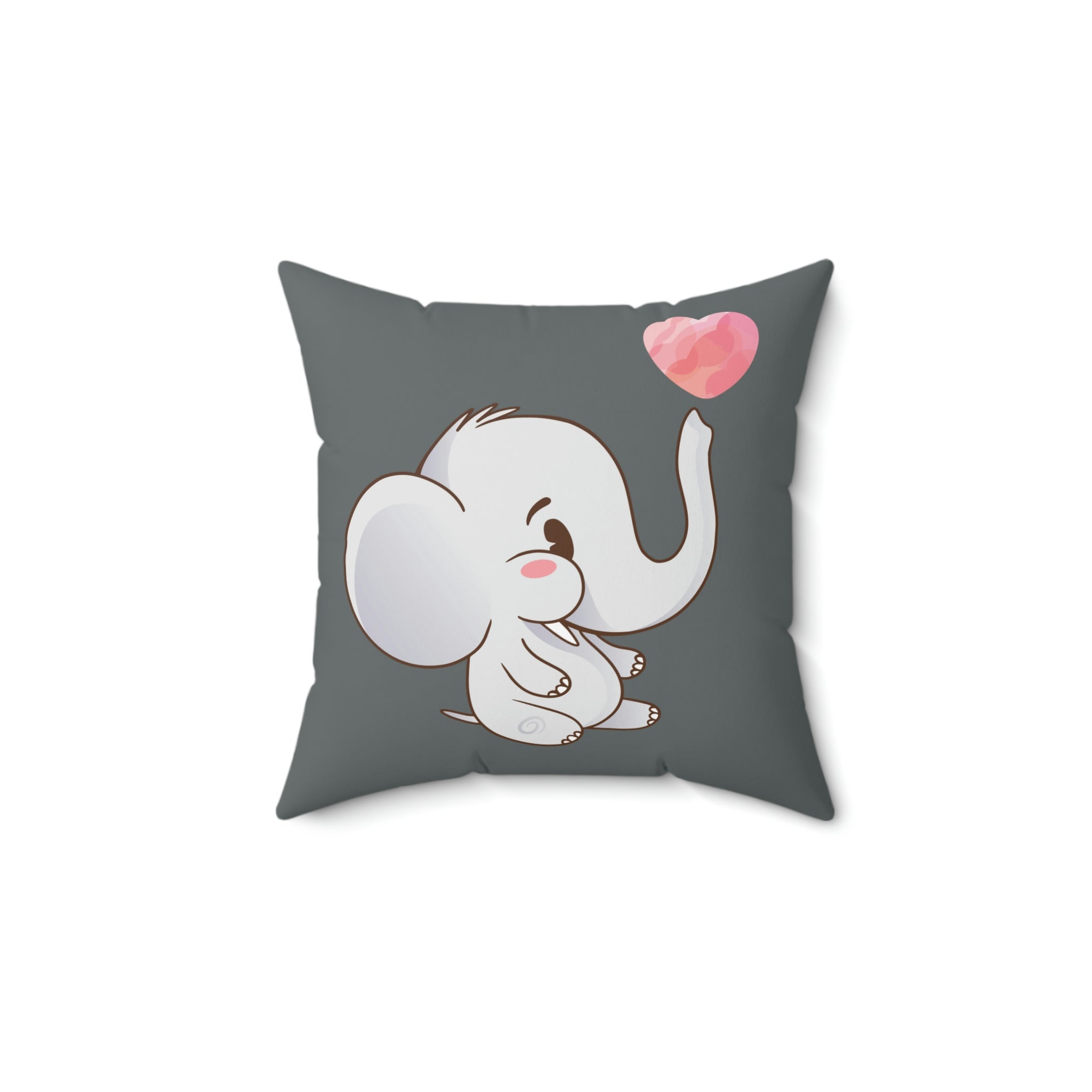 Faux Suede Square Pillow