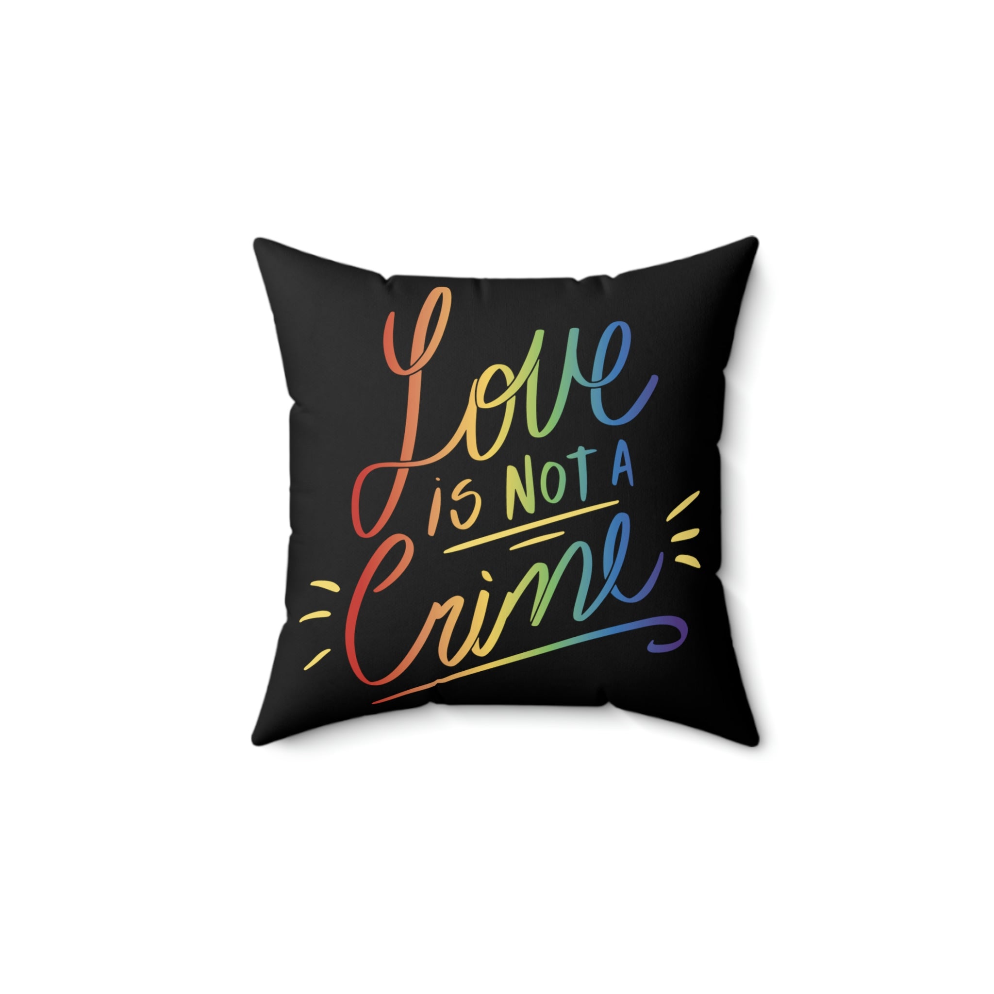 Faux Suede Square Pillow Case