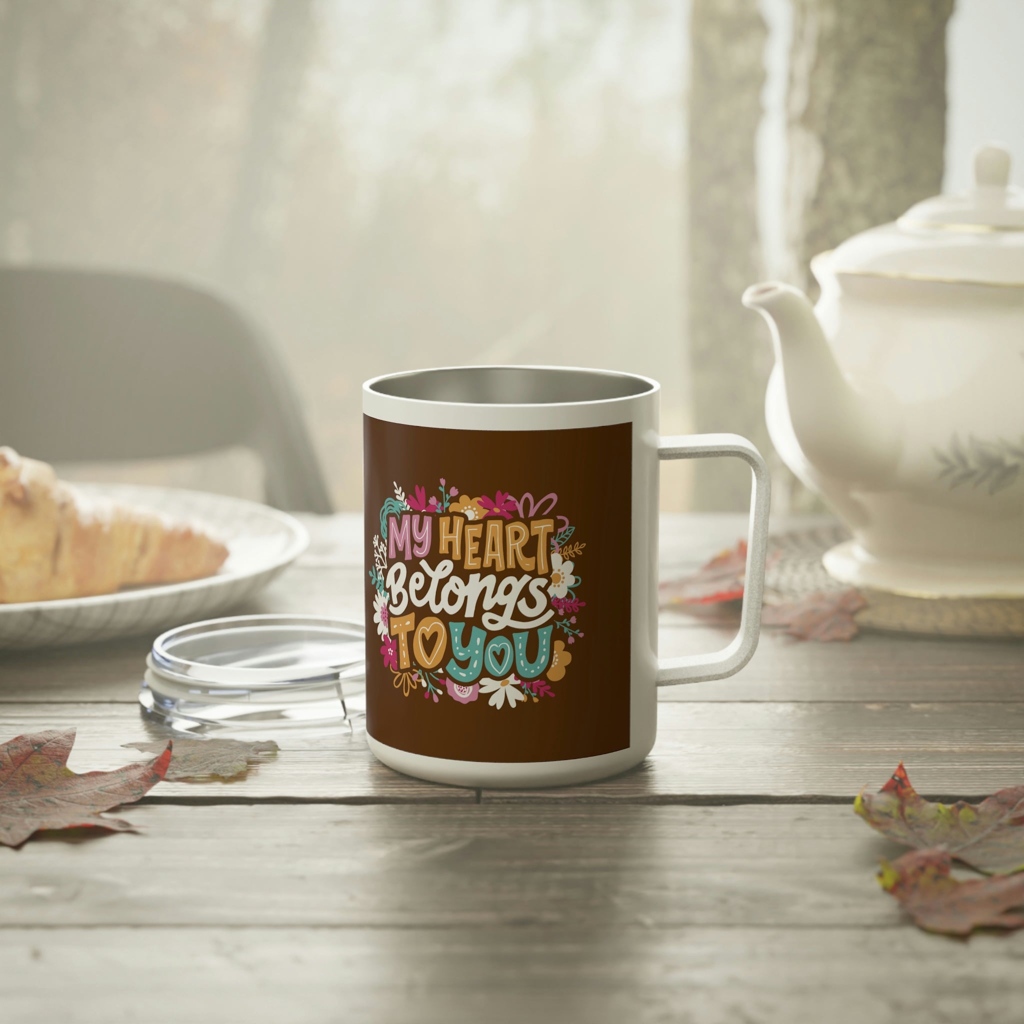 Insulated Coffee Mug, 10oz