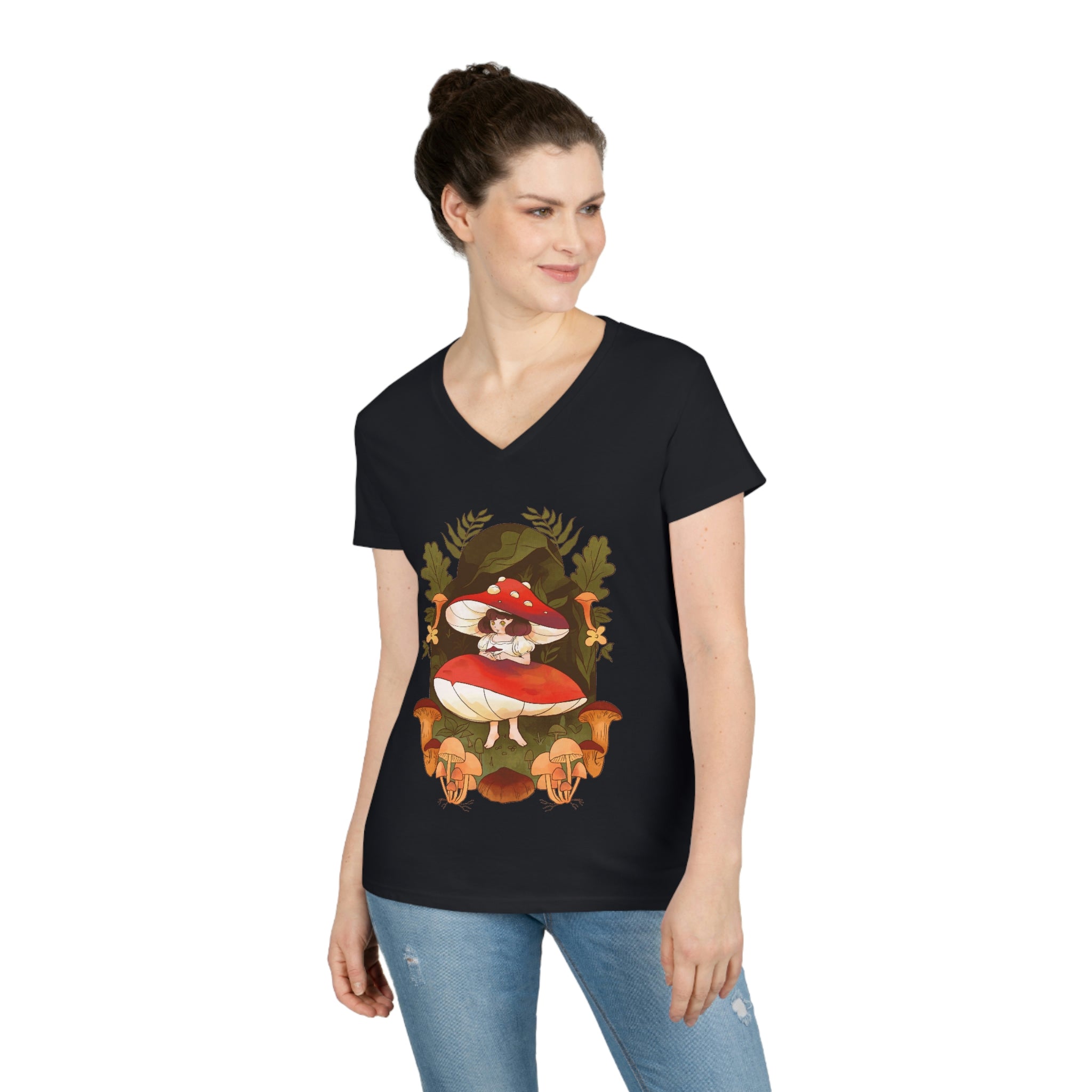Ladies' V-Neck T-Shirt