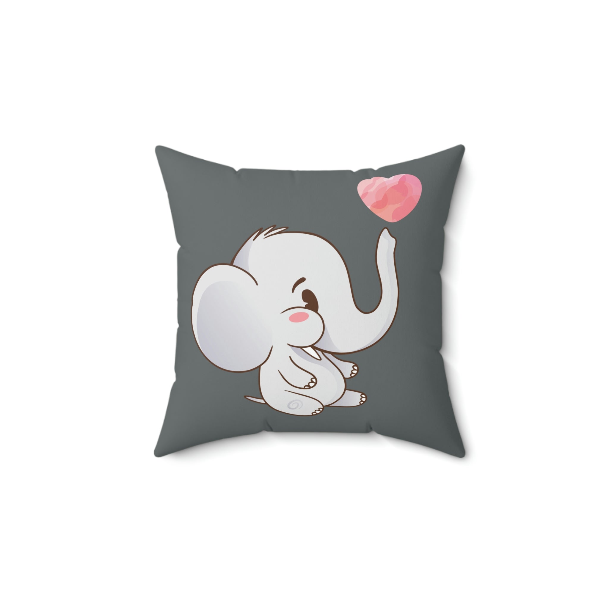 Faux Suede Square Pillow
