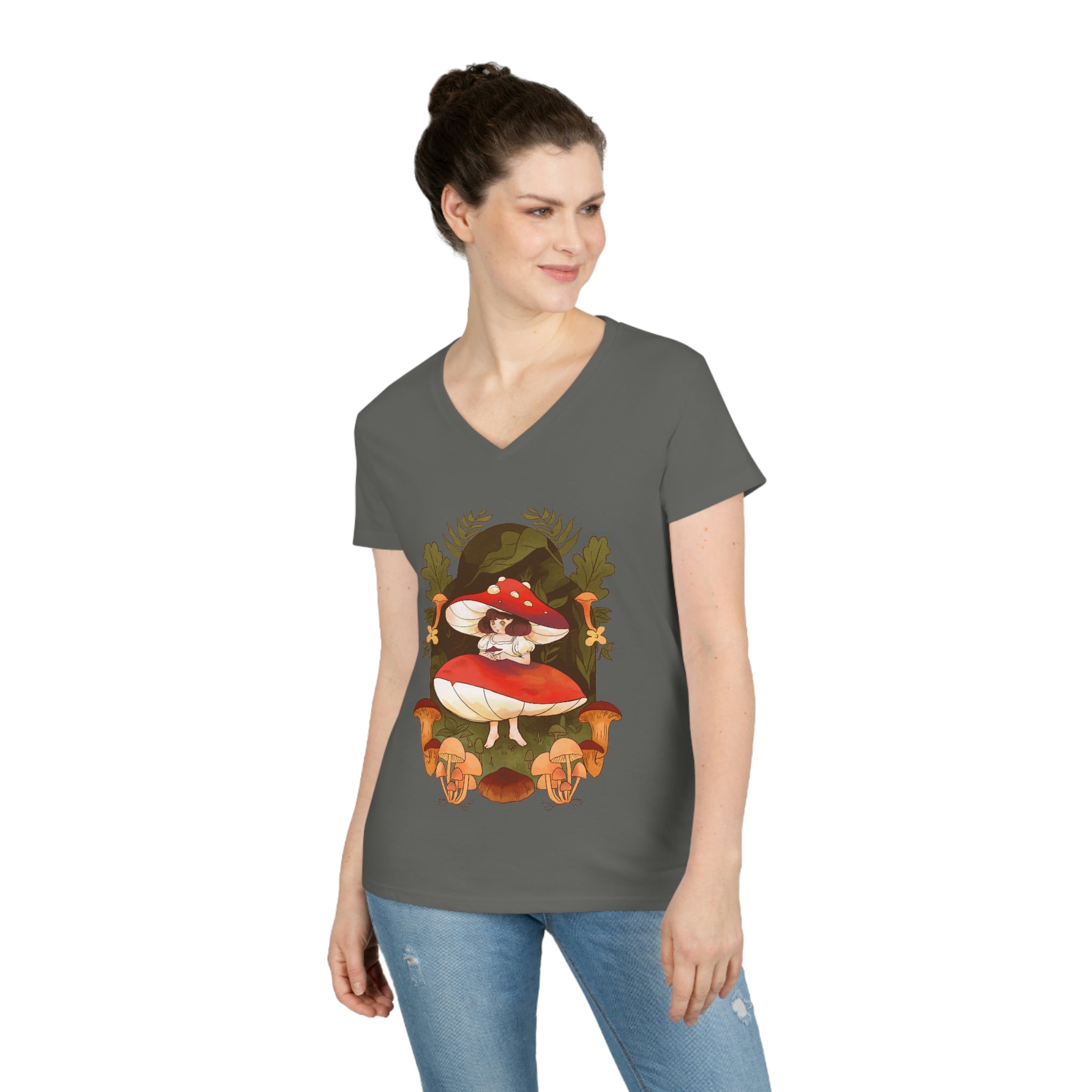 Ladies' V-Neck T-Shirt