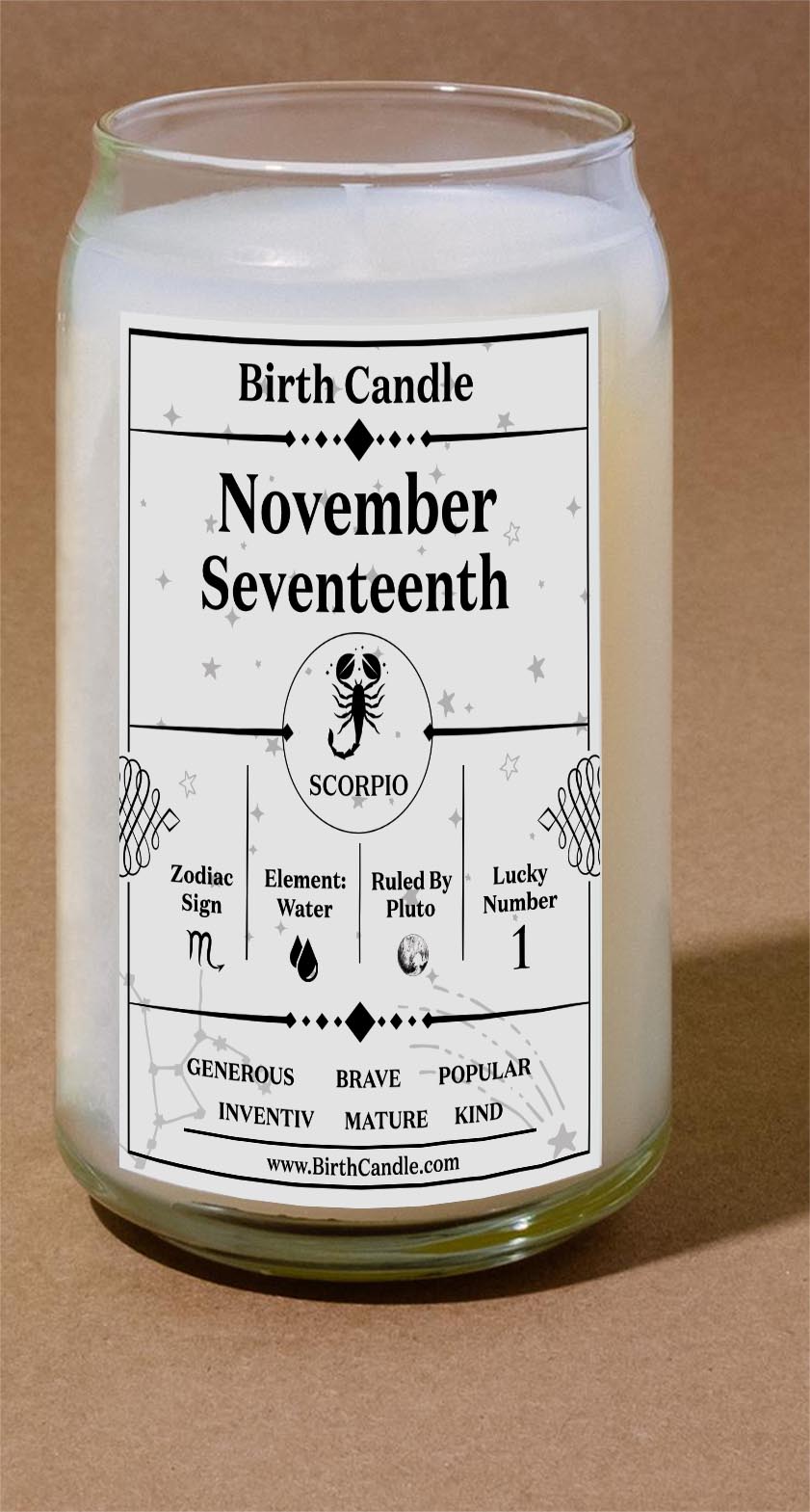 November Seventeenth Candle