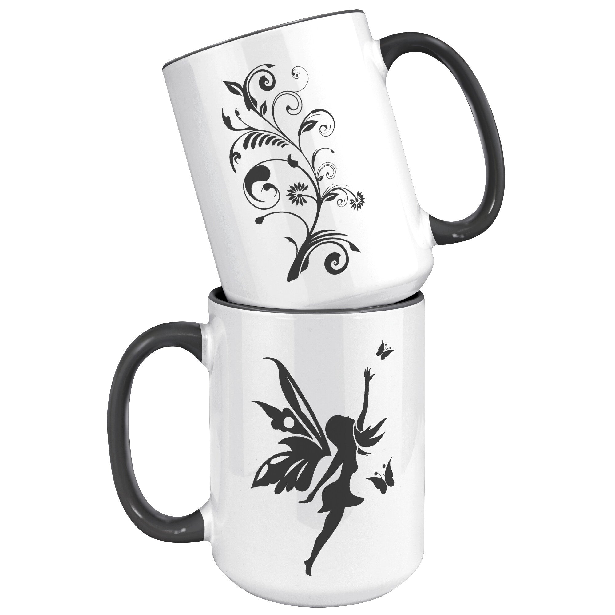 15OZ Accent Printed Mug