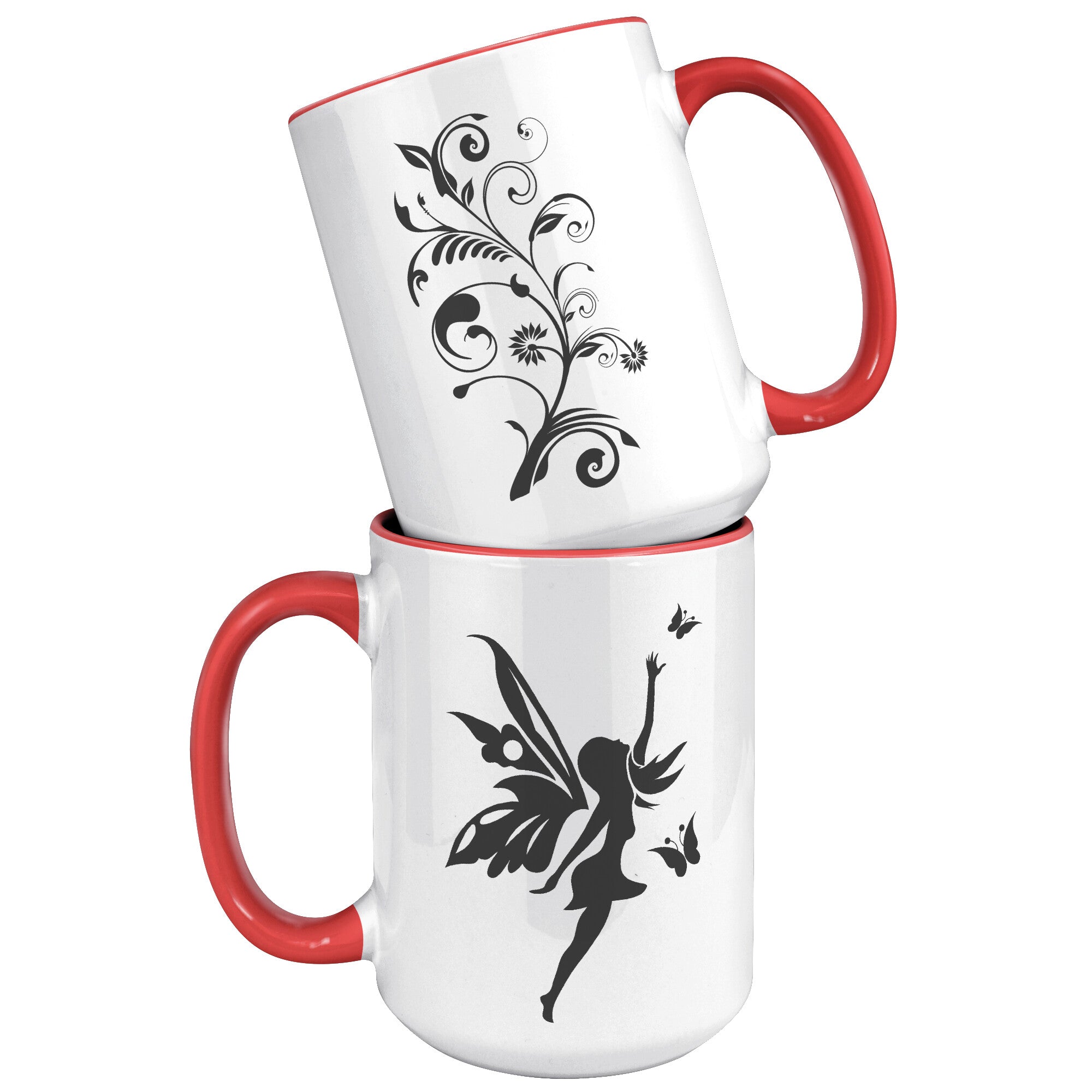 15OZ Accent Printed Mug