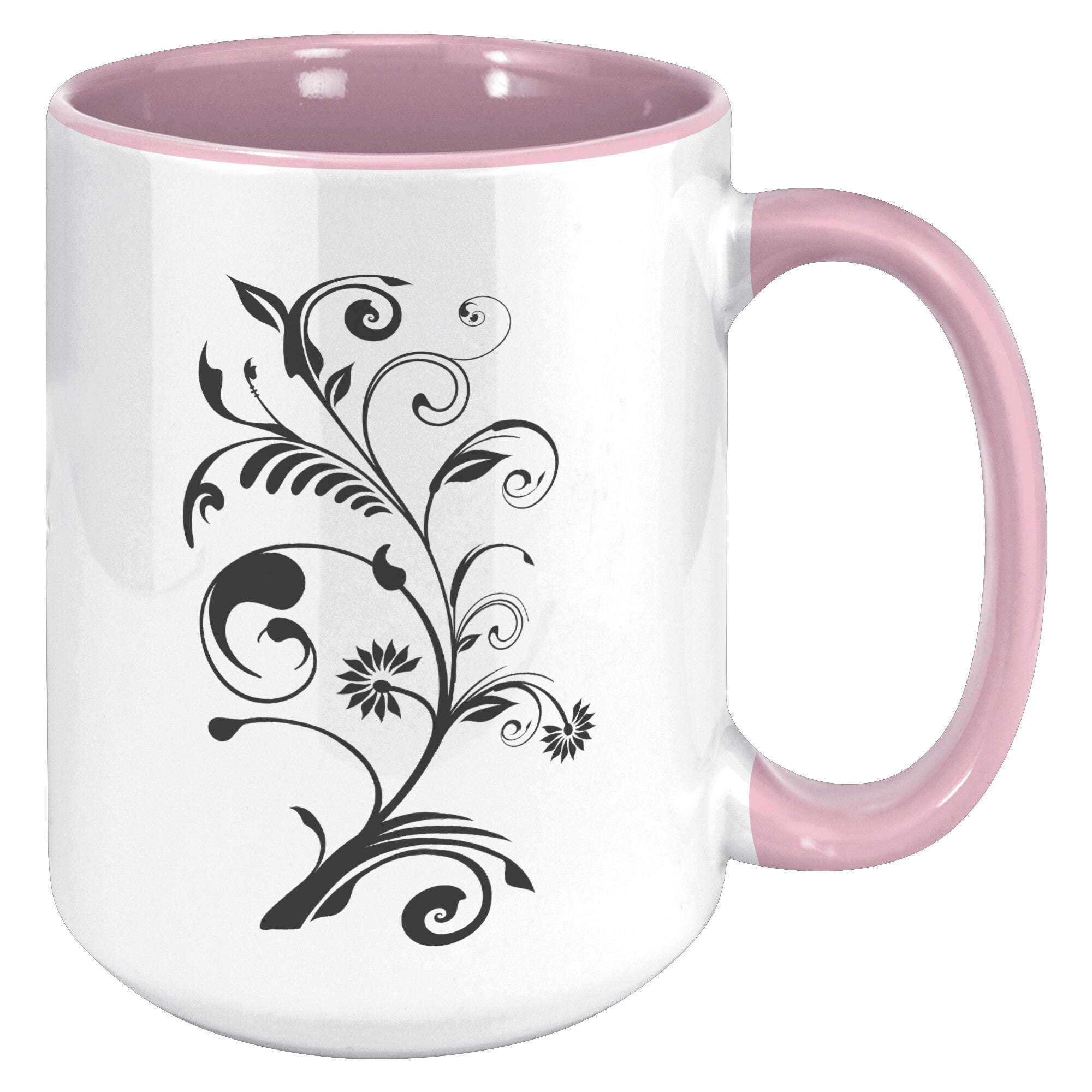 15OZ Accent Printed Mug