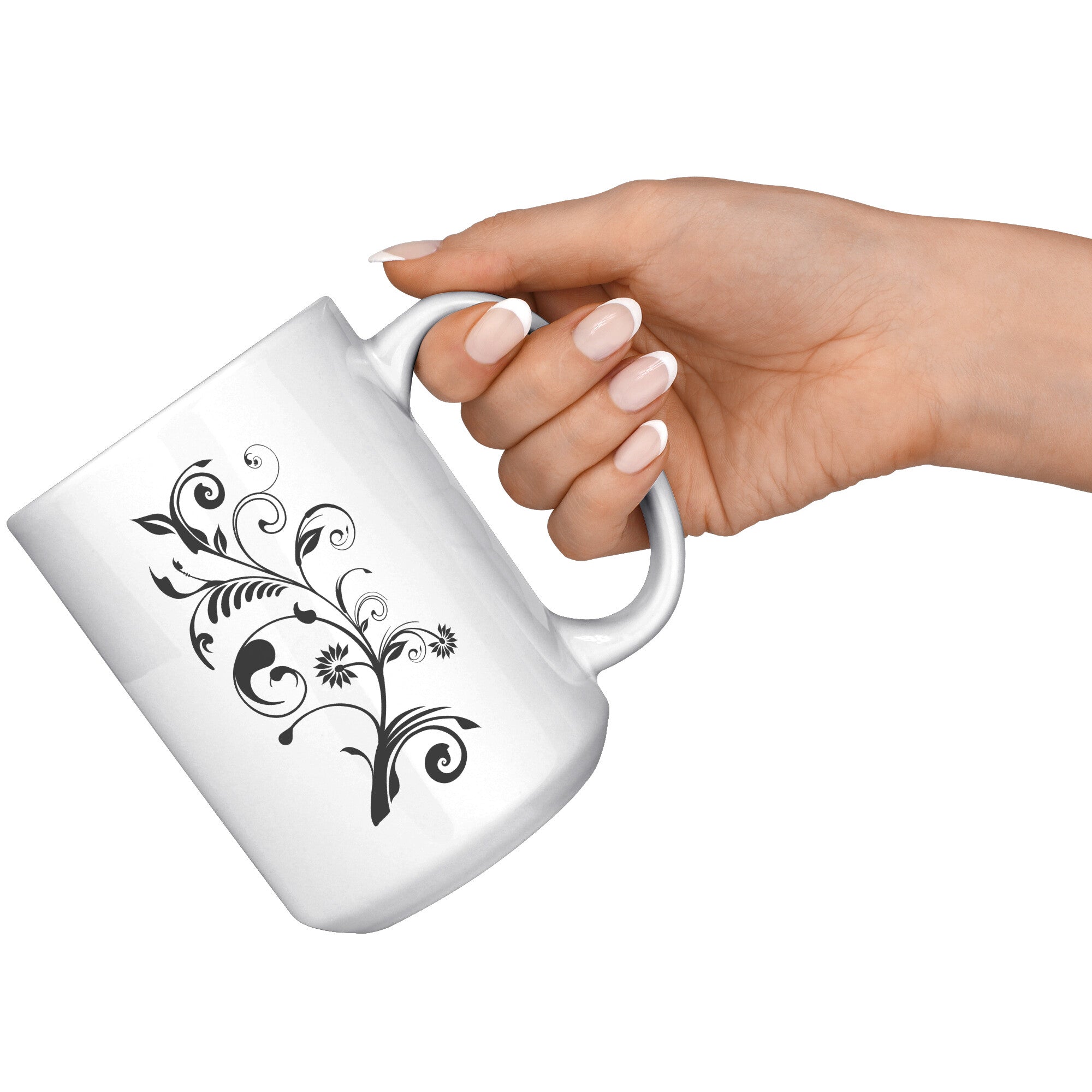 15OZ Accent Printed Mug