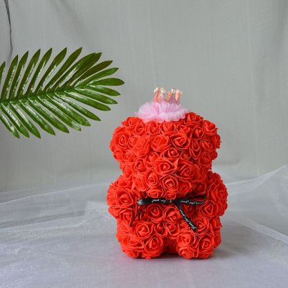 Le Petit Red Rose Bear