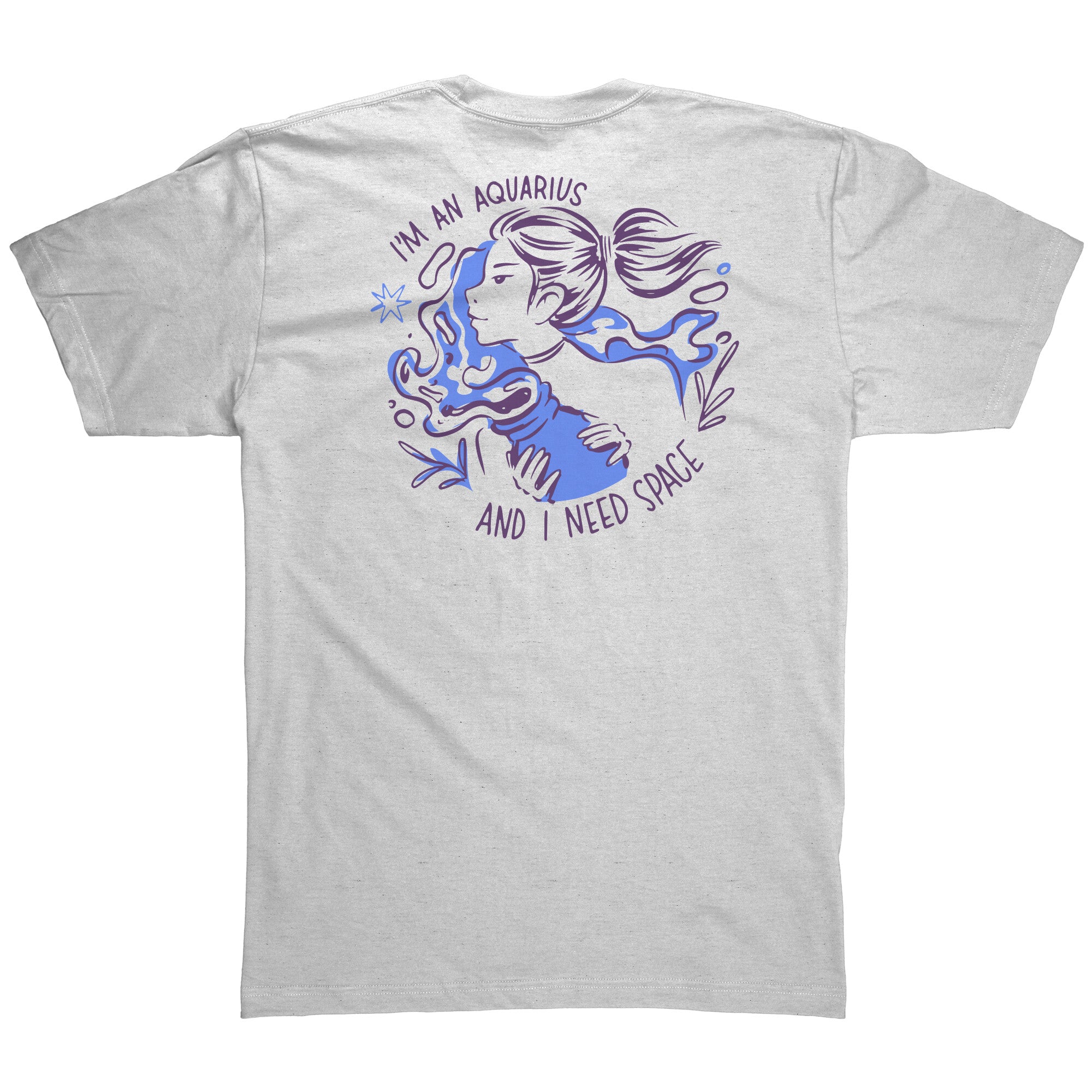 AMERICAN APPAREL MENS SHIRT Aquarius