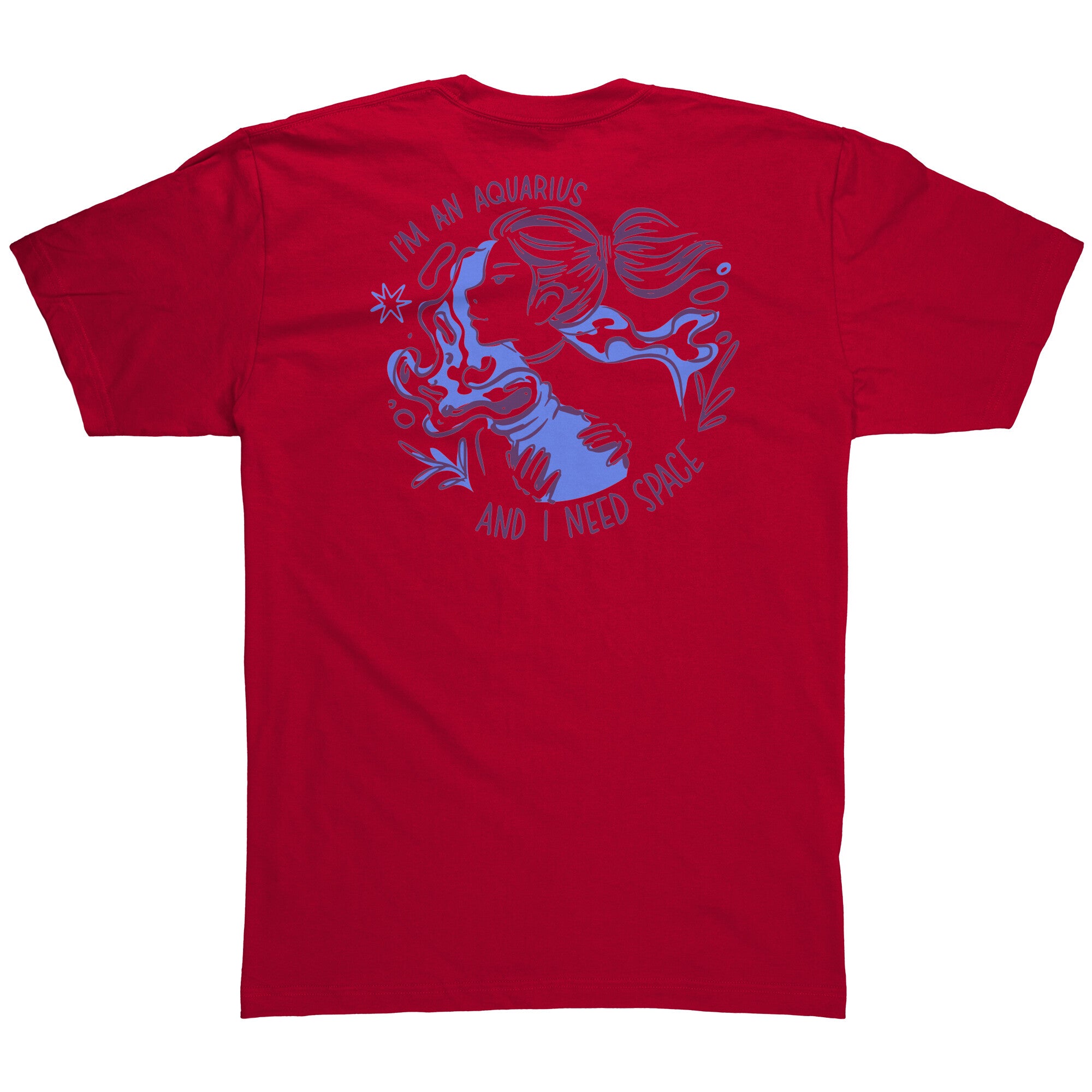 AMERICAN APPAREL MENS SHIRT Aquarius