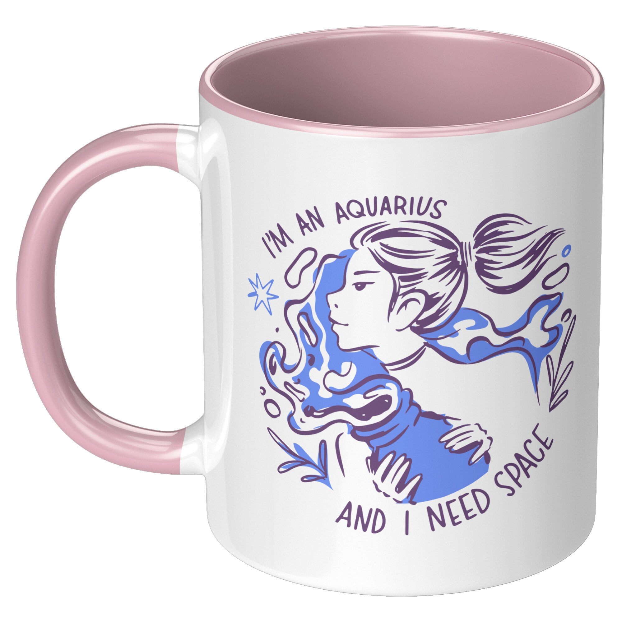 Aquarius 11OZ ACCENT MUG