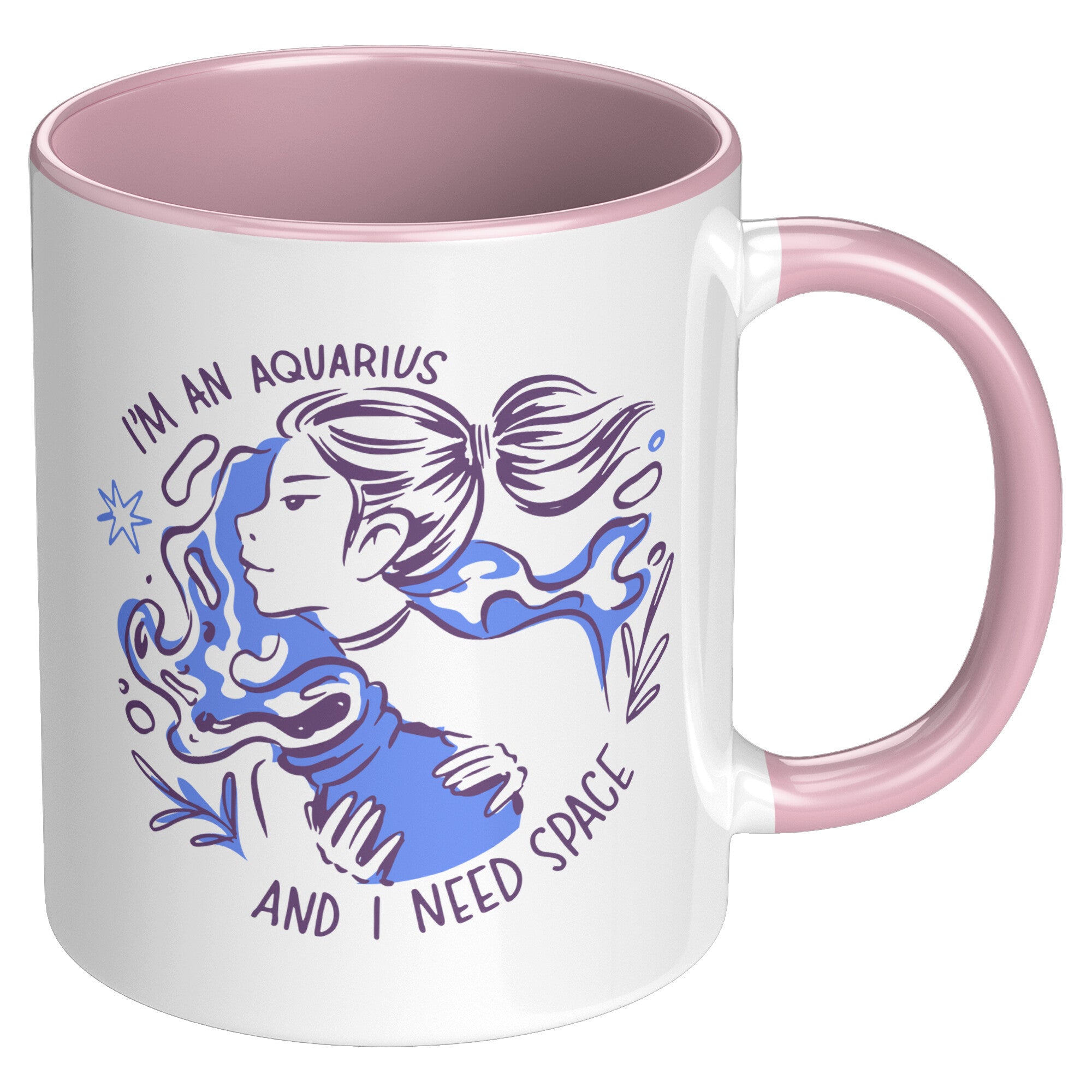 Aquarius 11OZ ACCENT MUG