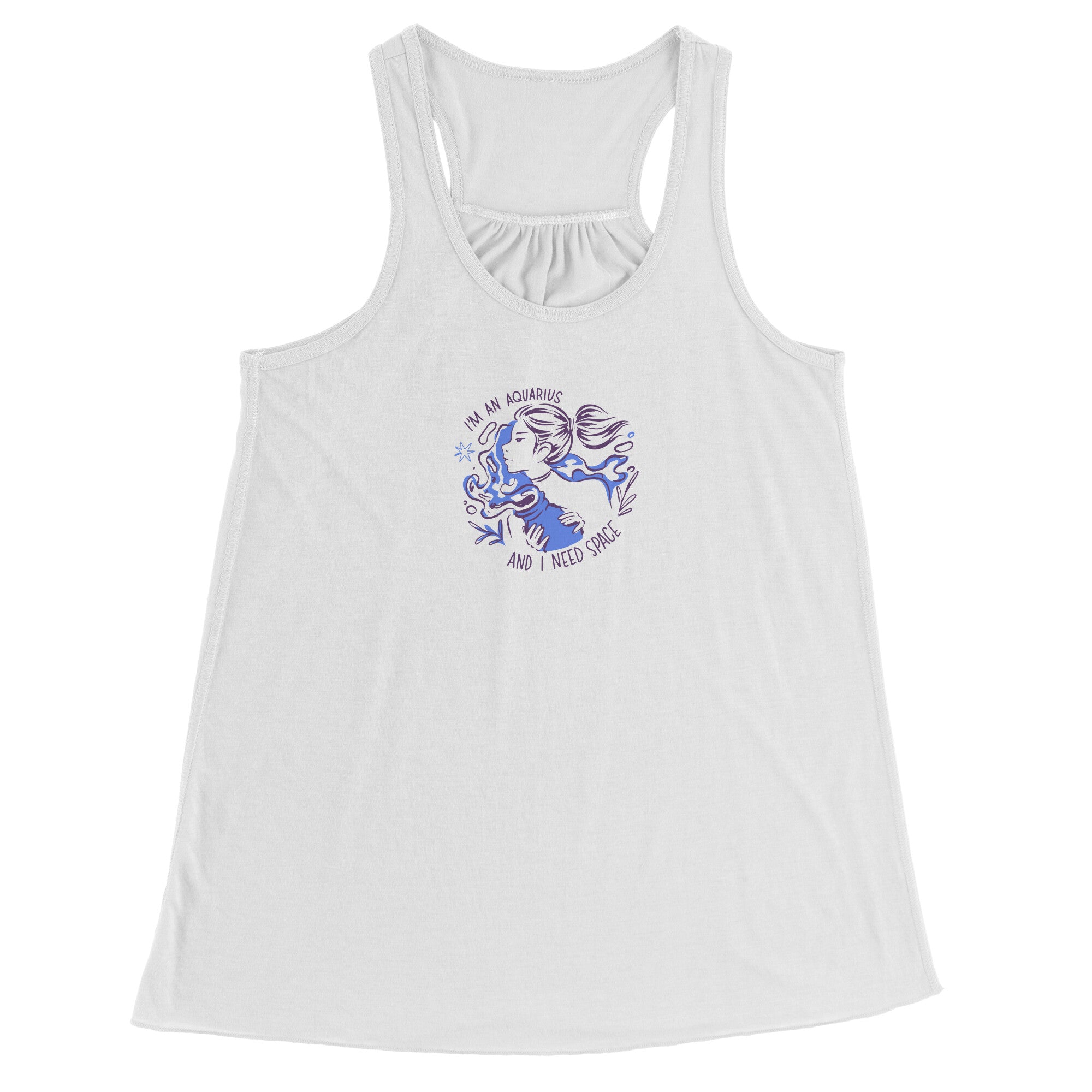 Aquarius BELLA FLOWY RACEBACK TANK