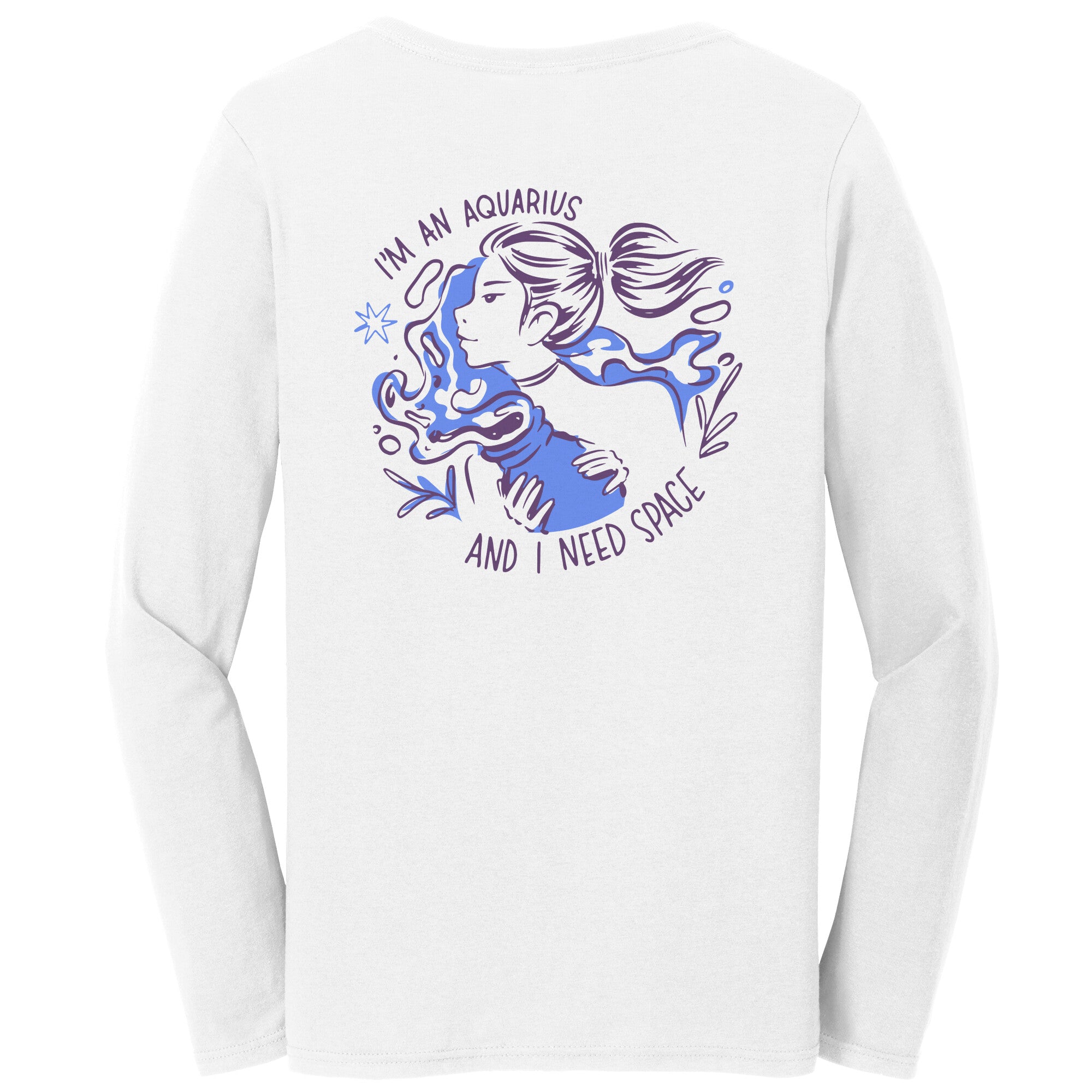 Aquarius BELLA LADIES JERSEY LONG-SLEEVE T-SHIRT