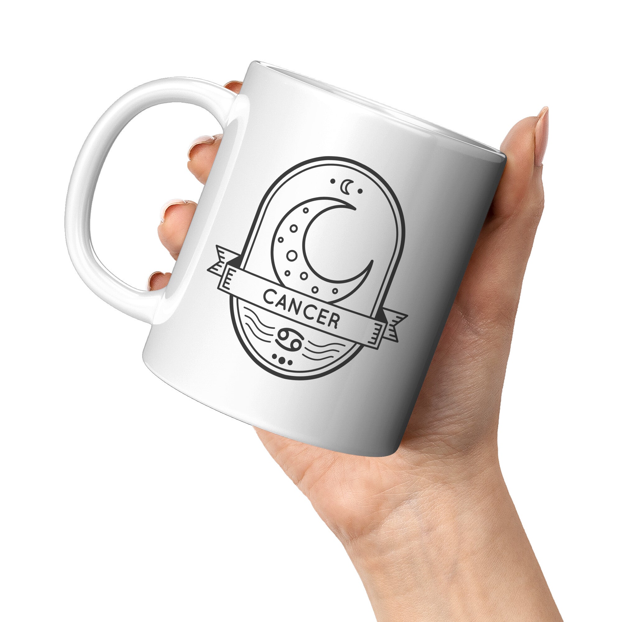 Cancer 11oz White Mug