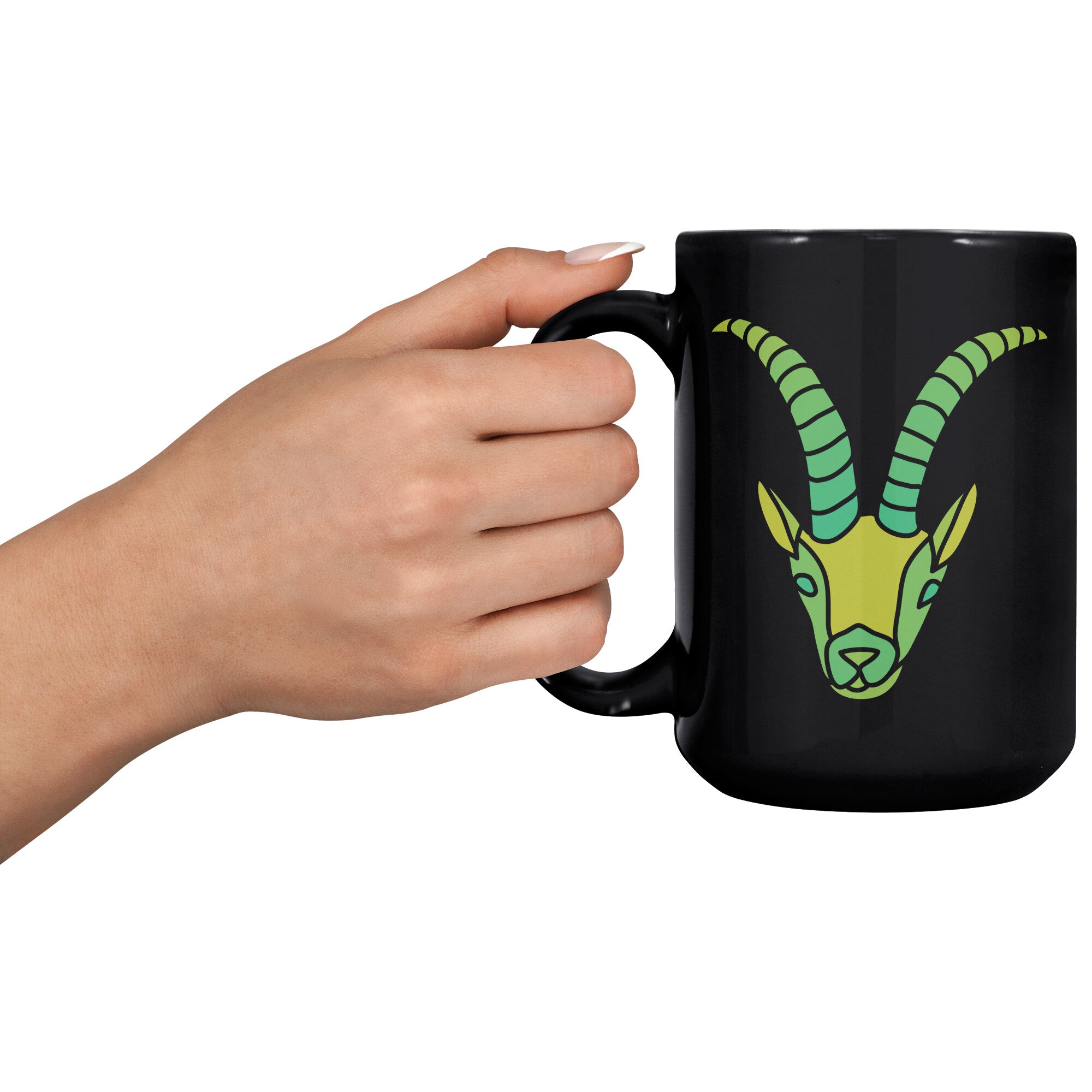 Capricorn 15OZ BLACK MUG
