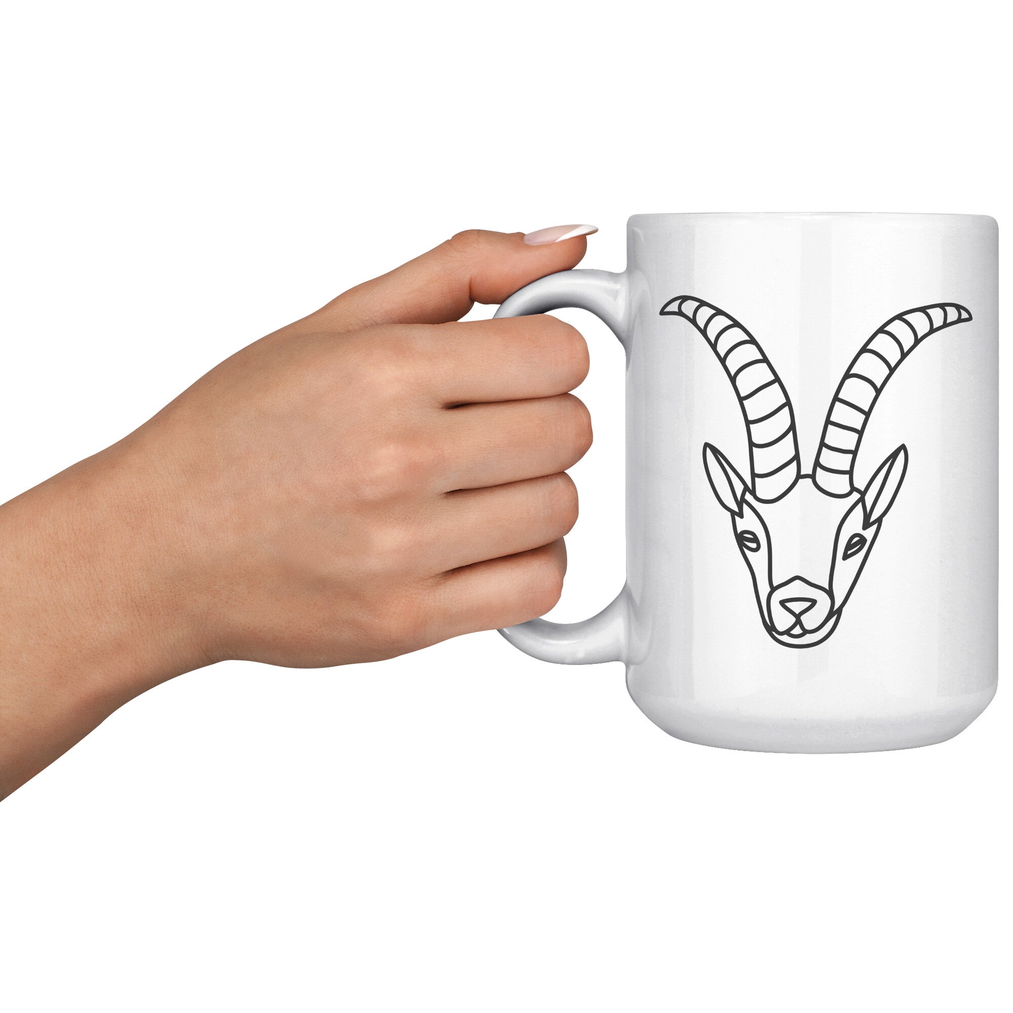 Capricorn 15OZ WHITE MUG